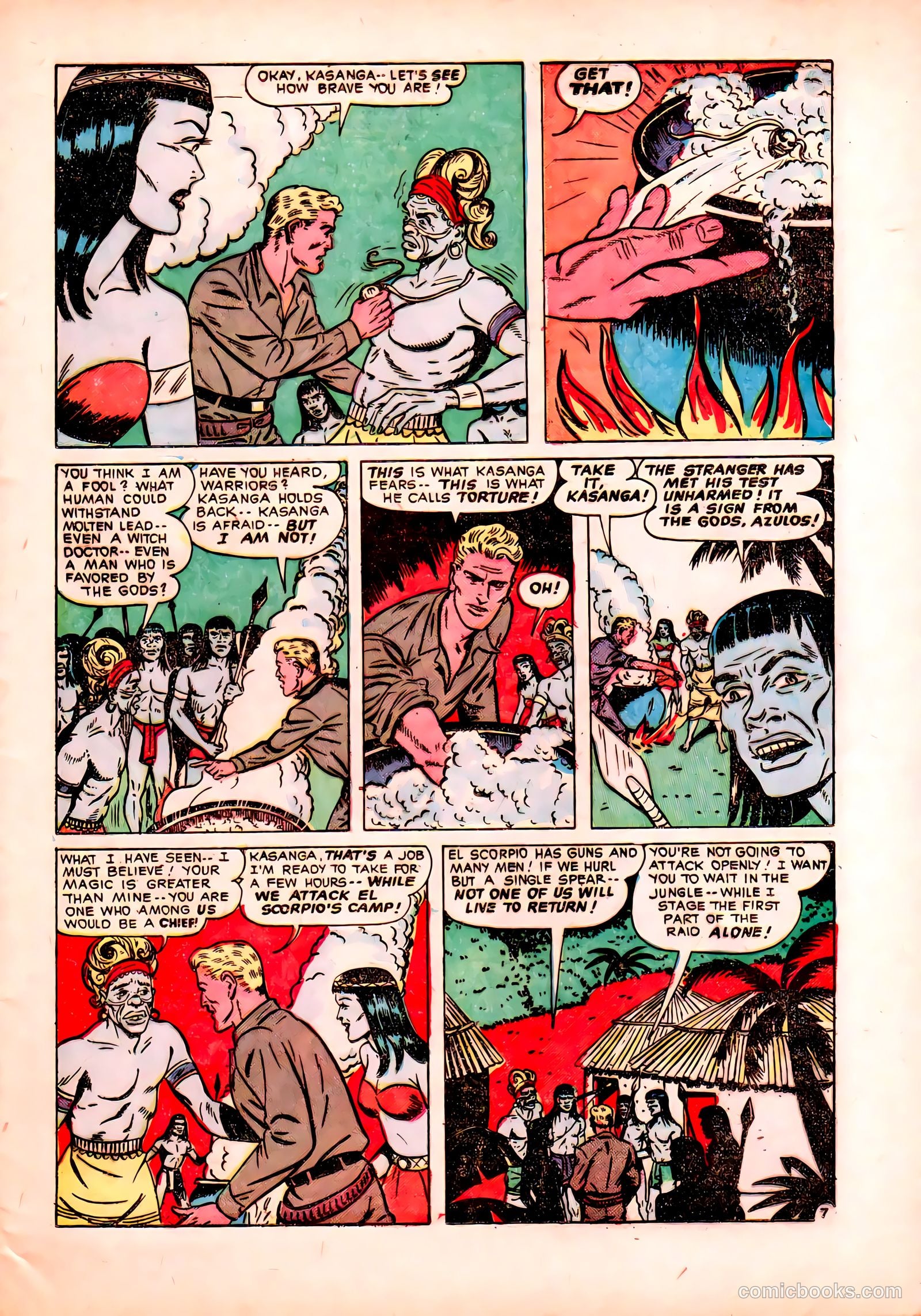 Soldiers of Fortune #7 (1952) — page 9 of 36