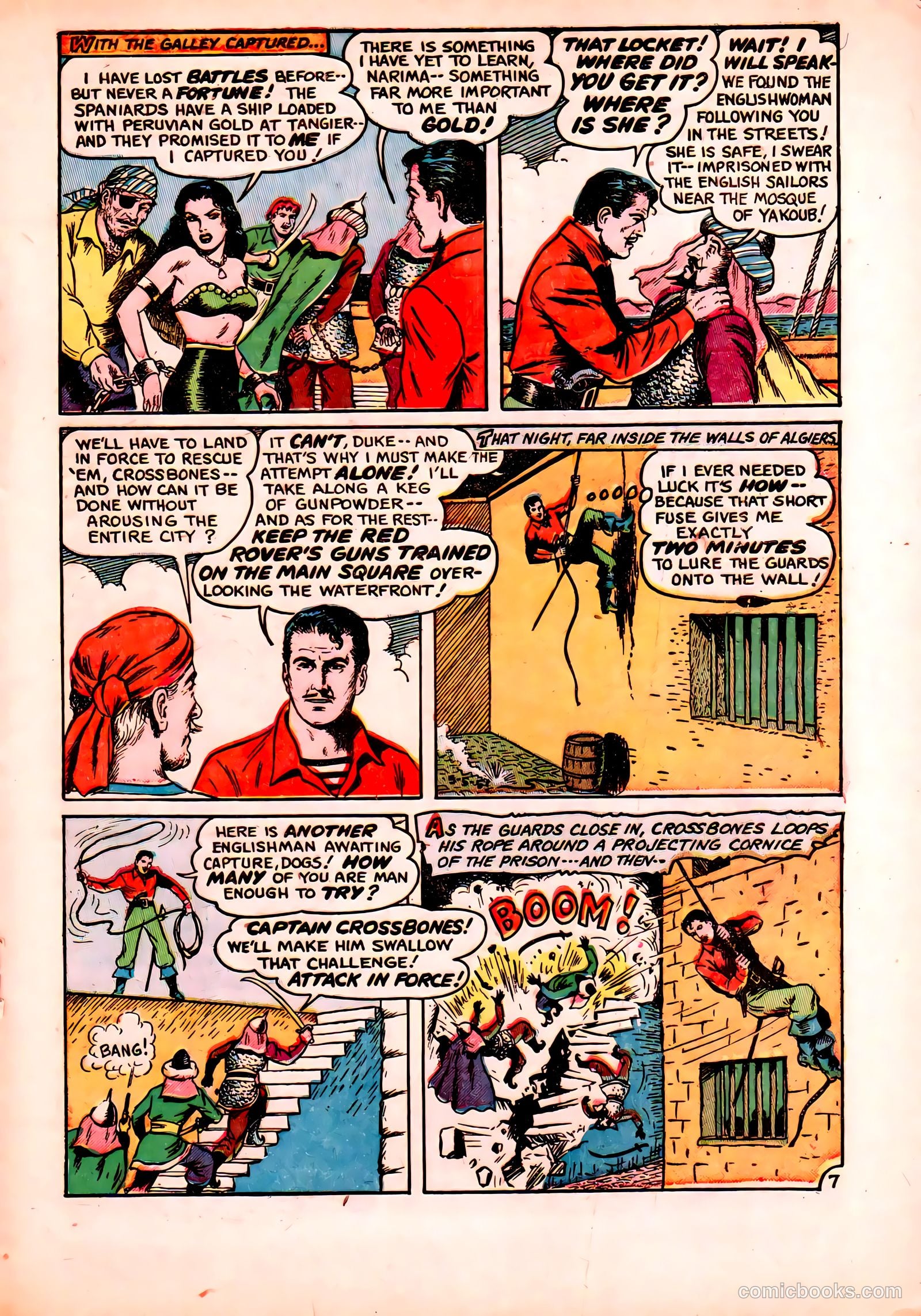 Soldiers of Fortune #7 (1952) — page 19 of 36