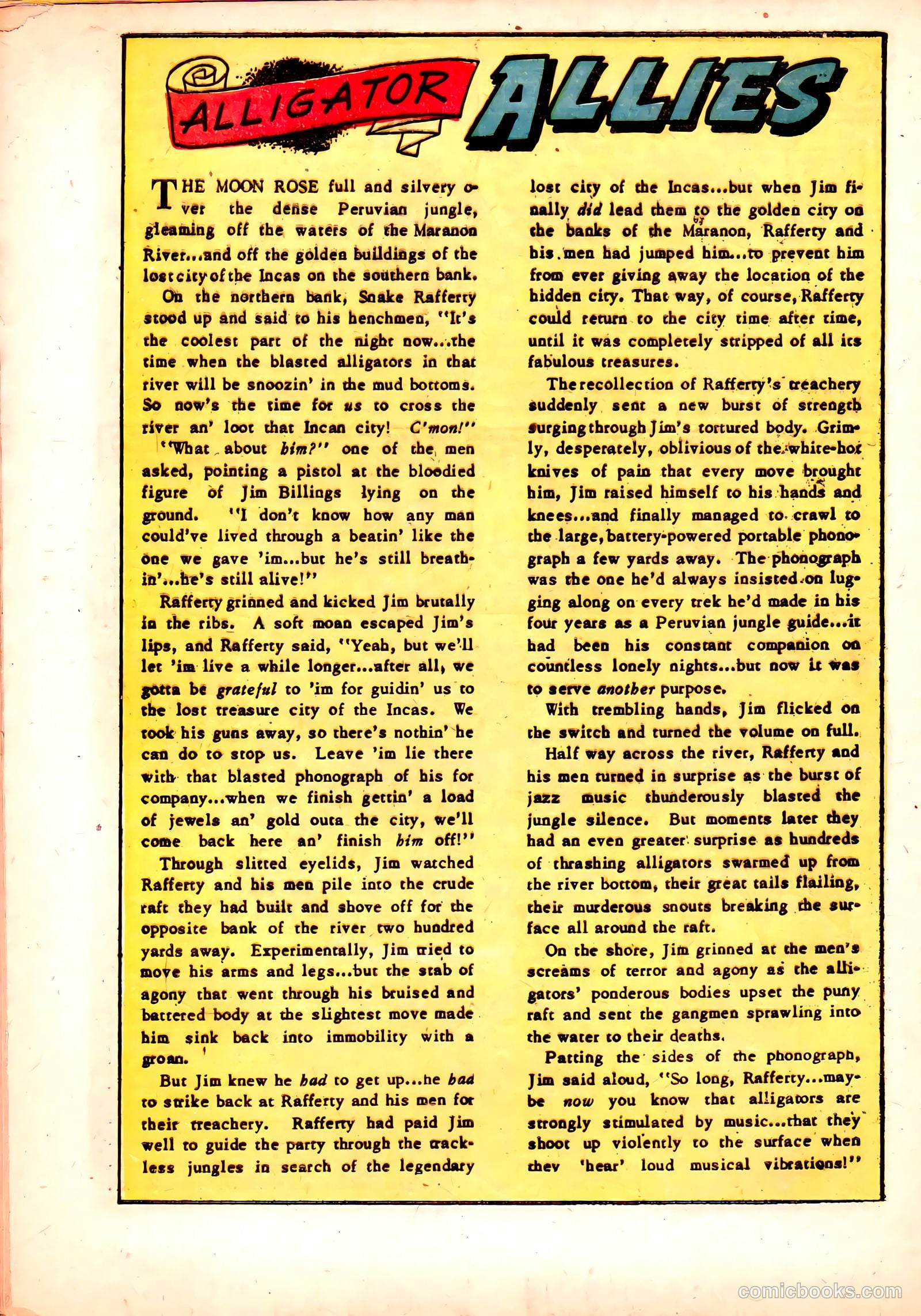 Soldiers of Fortune #7 (1952) — page 22 of 36