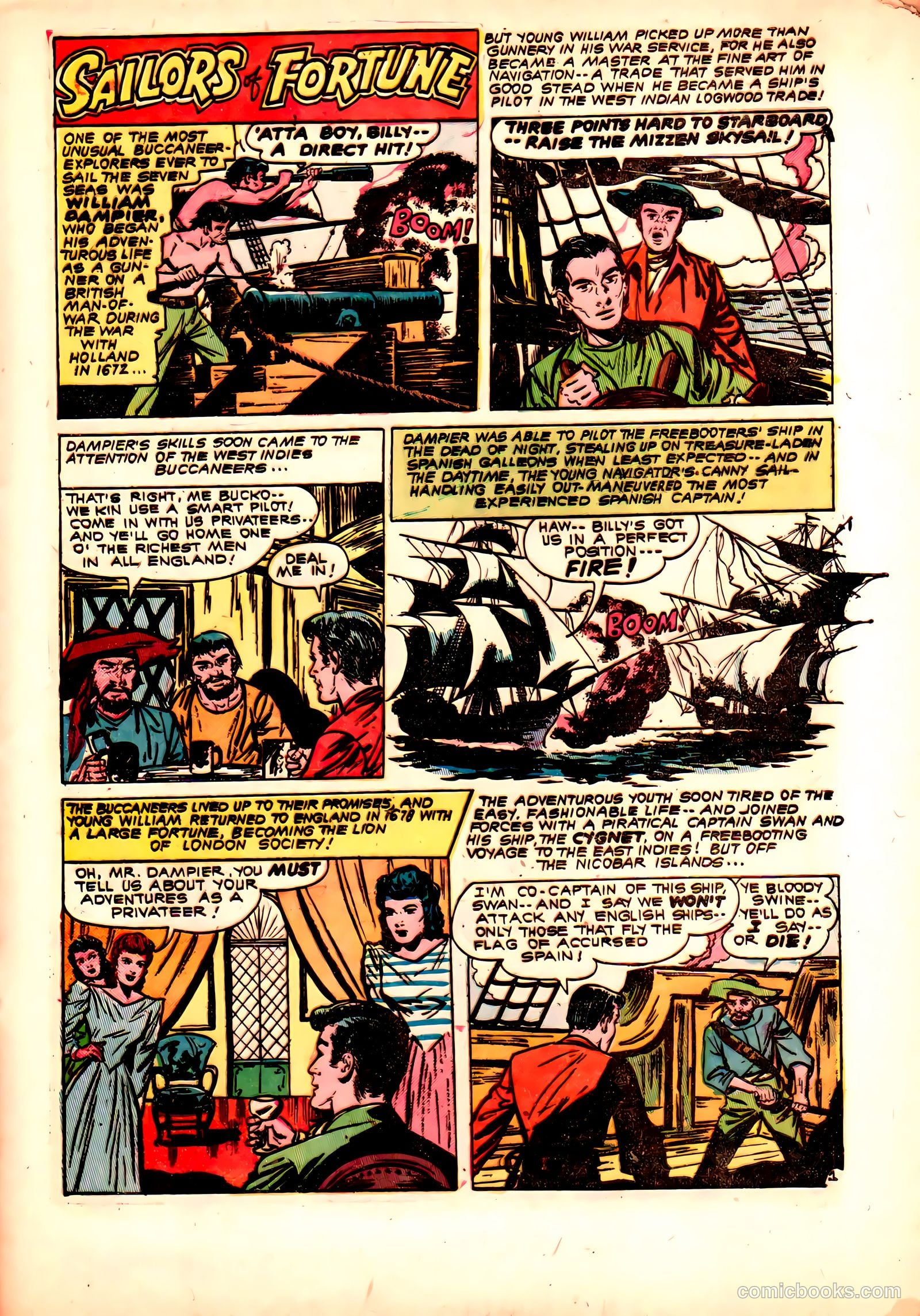 Soldiers of Fortune #7 (1952) — page 23 of 36
