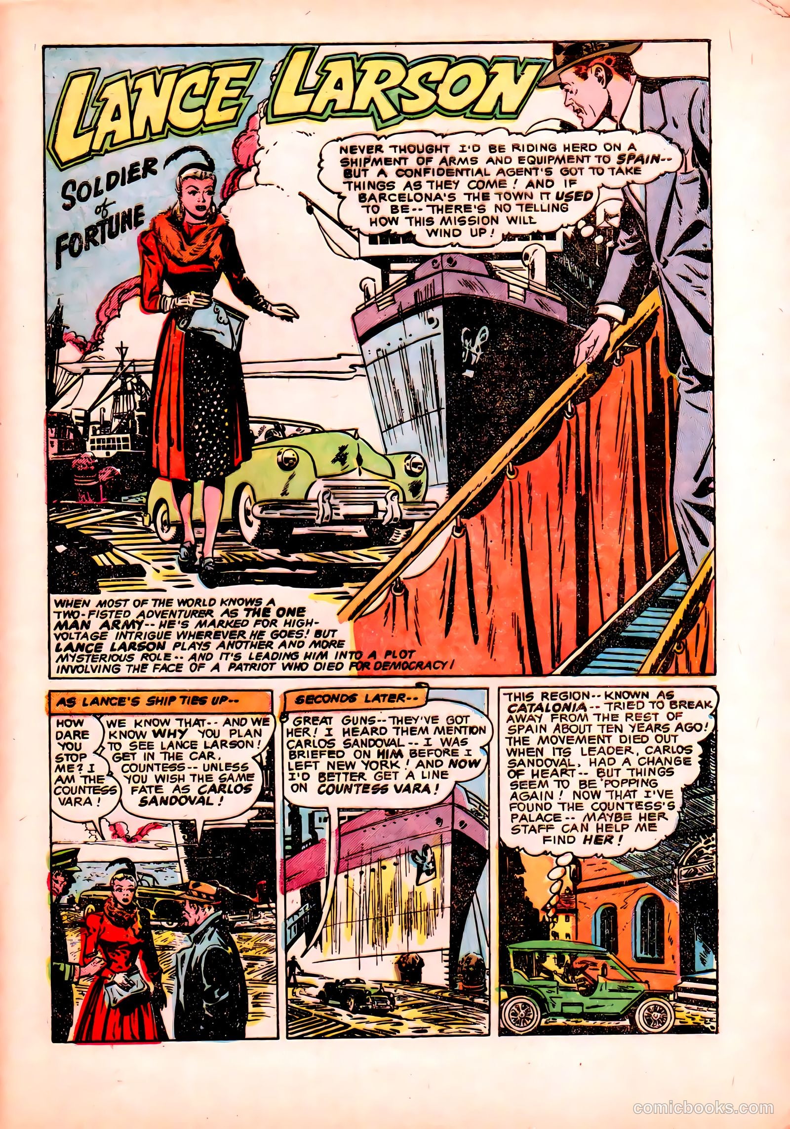 Soldiers of Fortune #7 (1952) — page 25 of 36