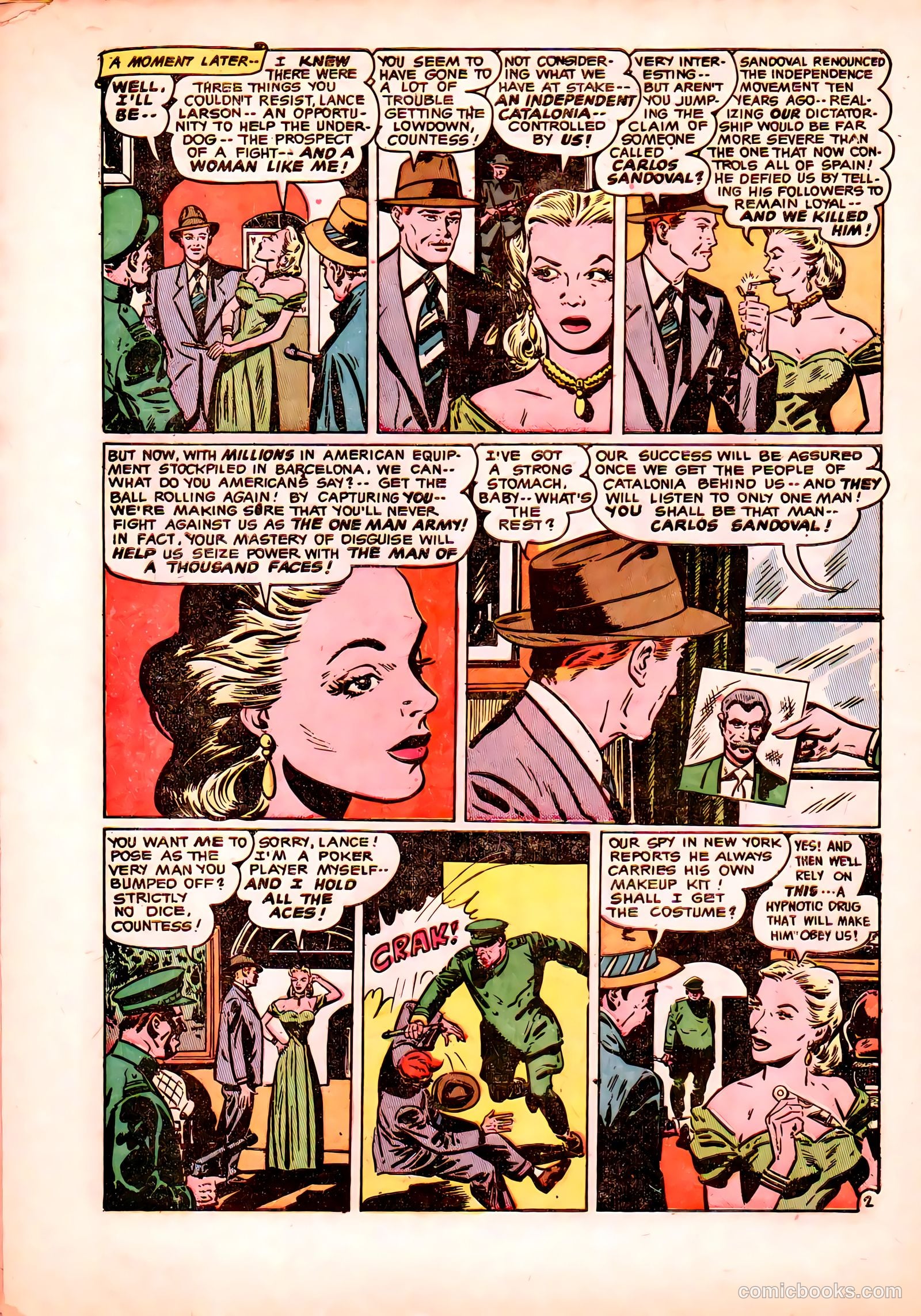 Soldiers of Fortune #7 (1952) — page 26 of 36