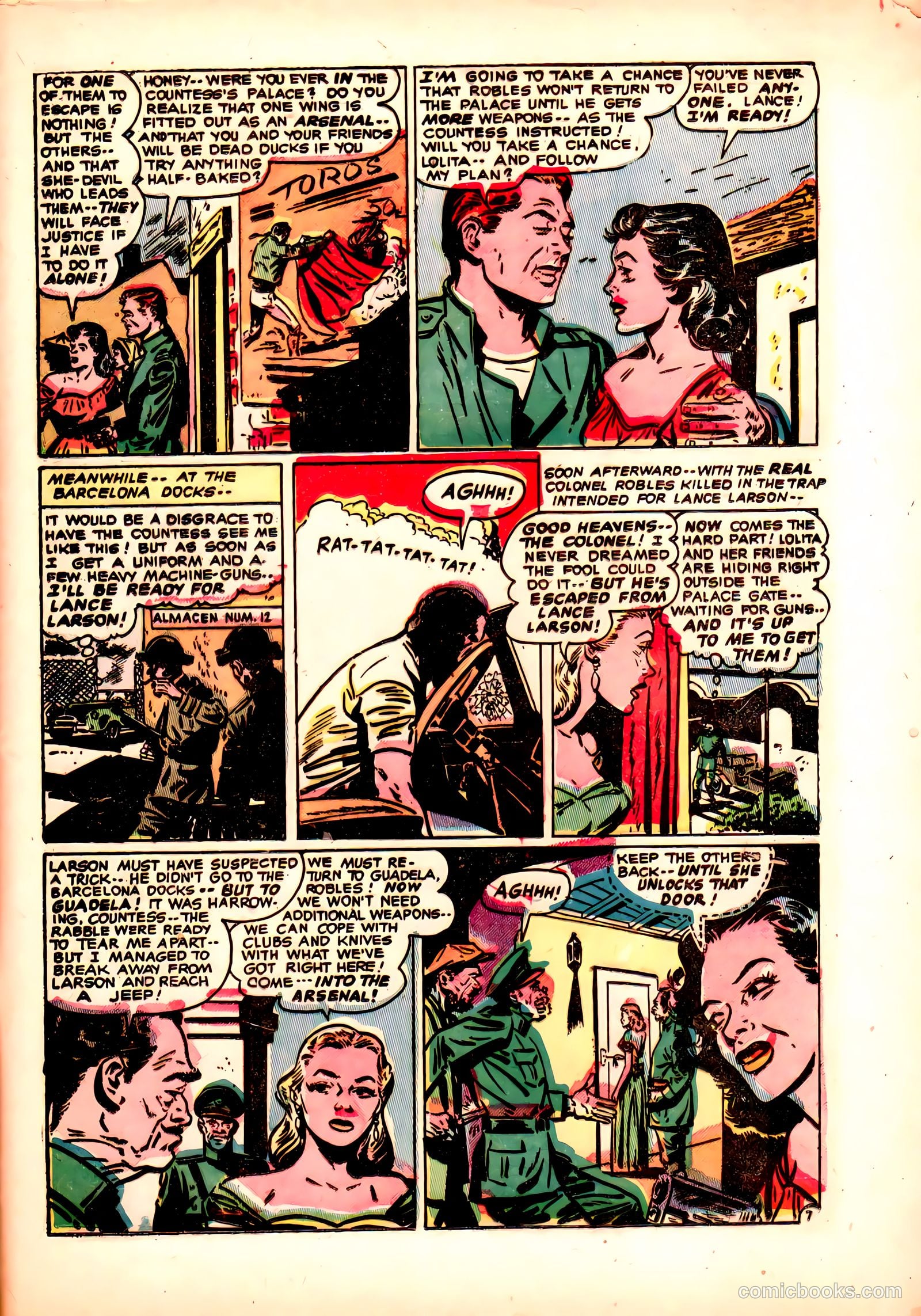 Soldiers of Fortune #7 (1952) — page 31 of 36