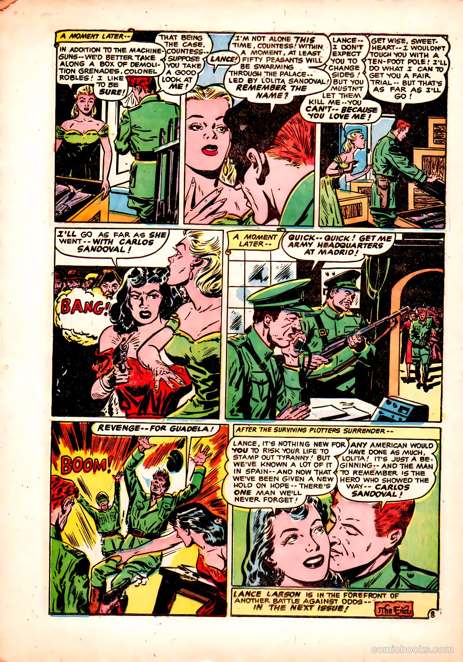 Soldiers of Fortune #7 (1952) — page 32 of 36