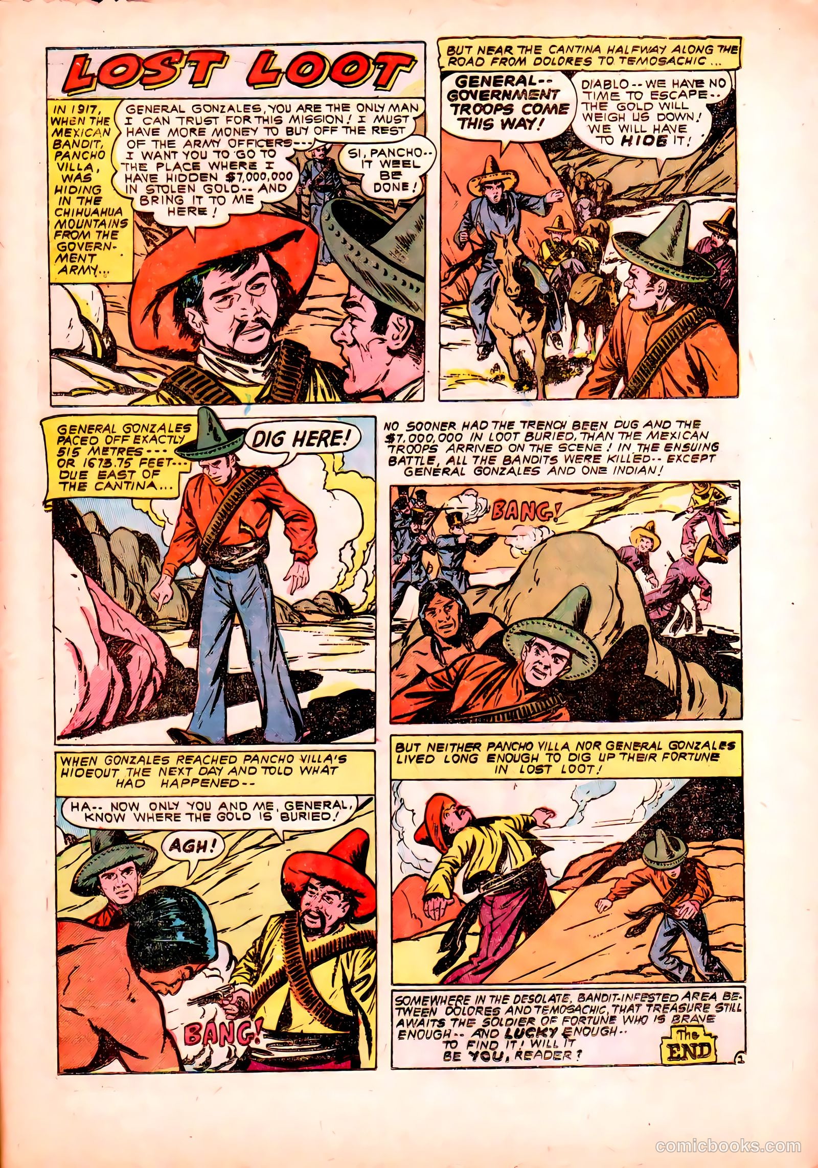 Soldiers of Fortune #7 (1952) — page 33 of 36