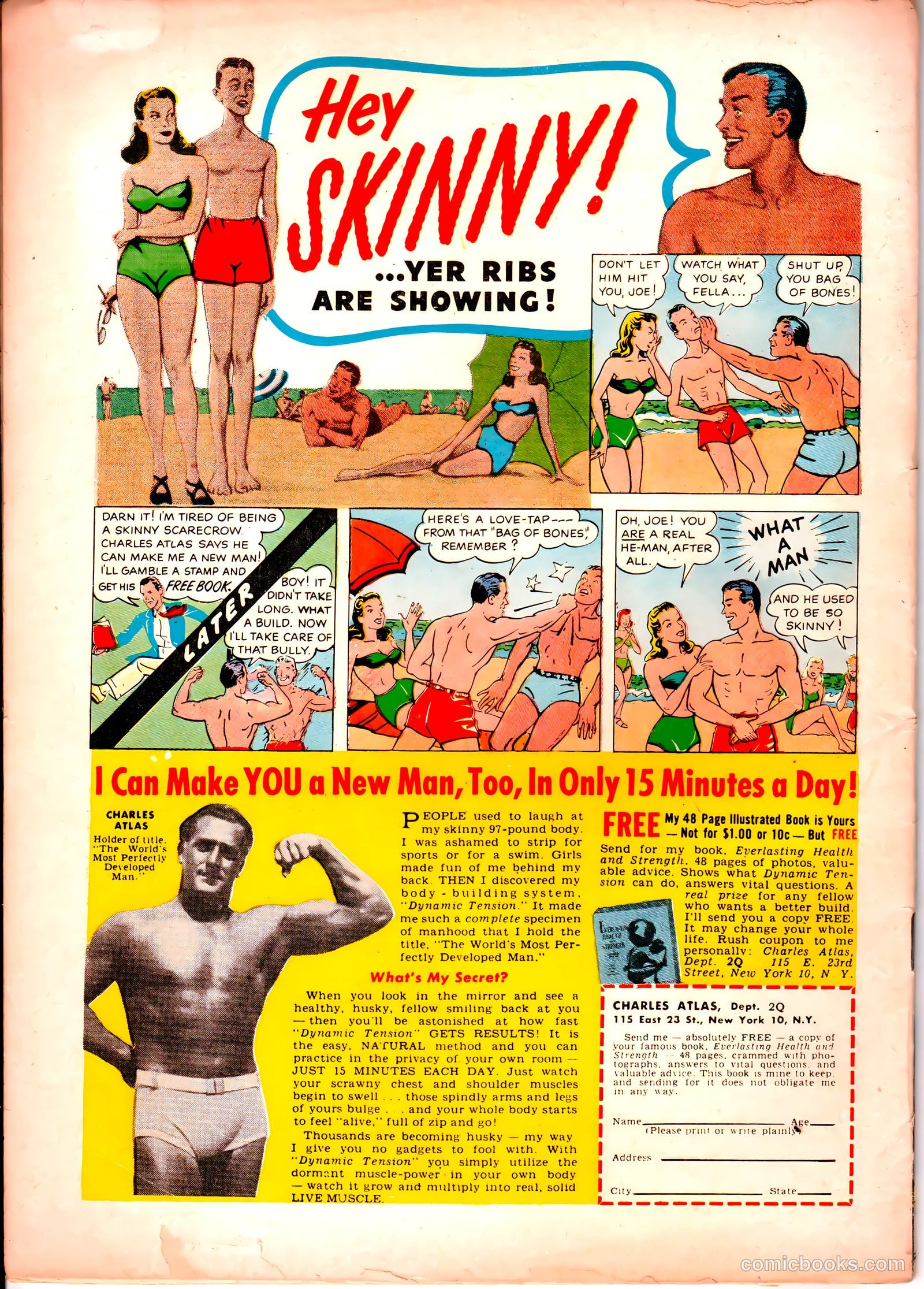 Soldiers of Fortune #7 (1952) — page 36 of 36