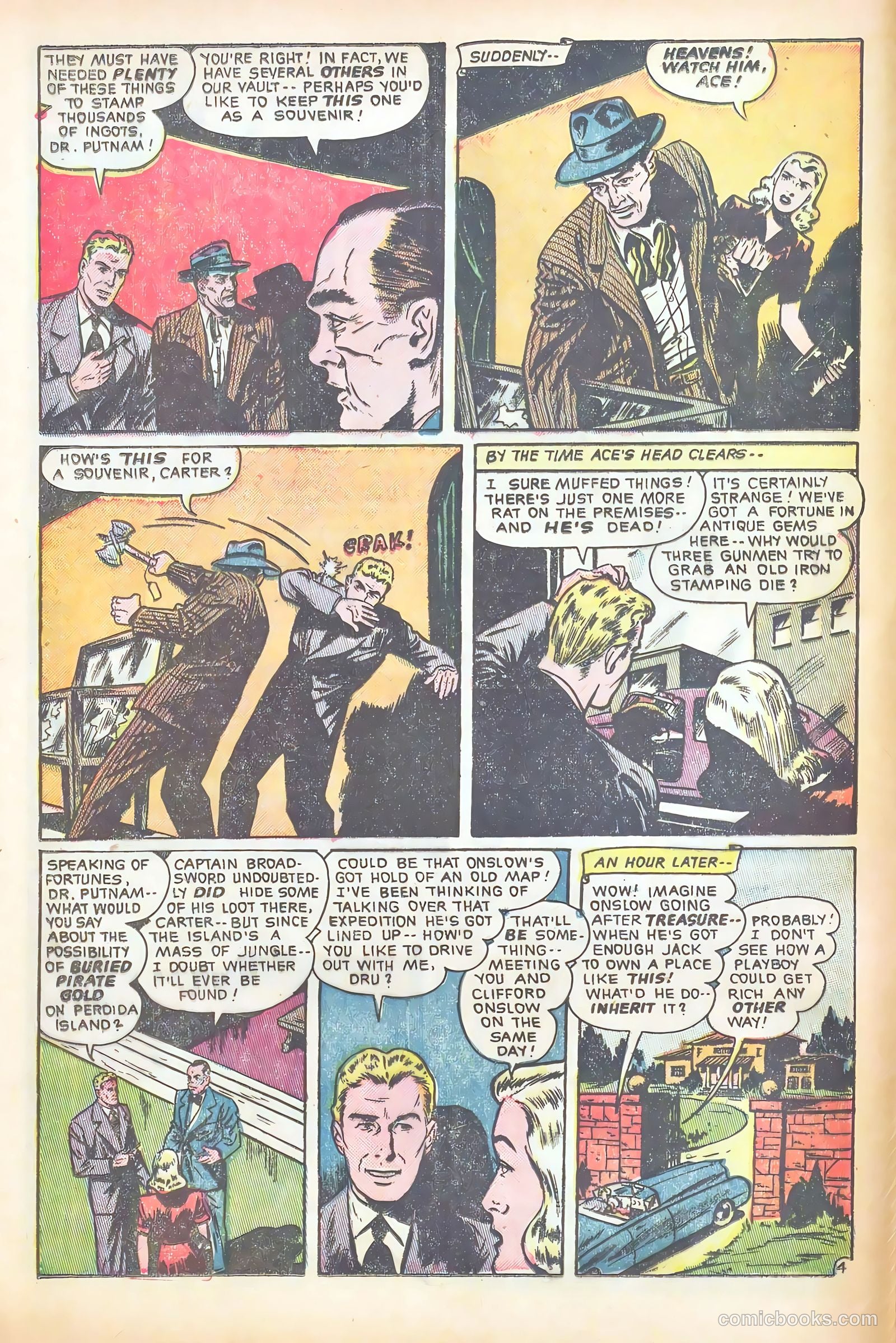 Soldiers of Fortune #8 (1952) — page 6 of 37