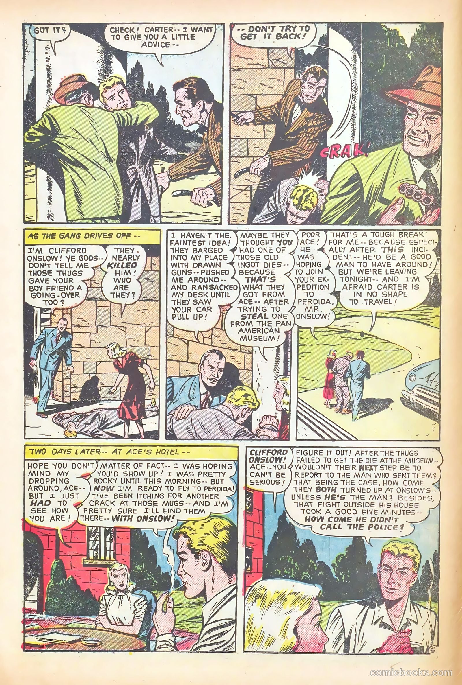 Soldiers of Fortune #8 (1952) — page 8 of 37