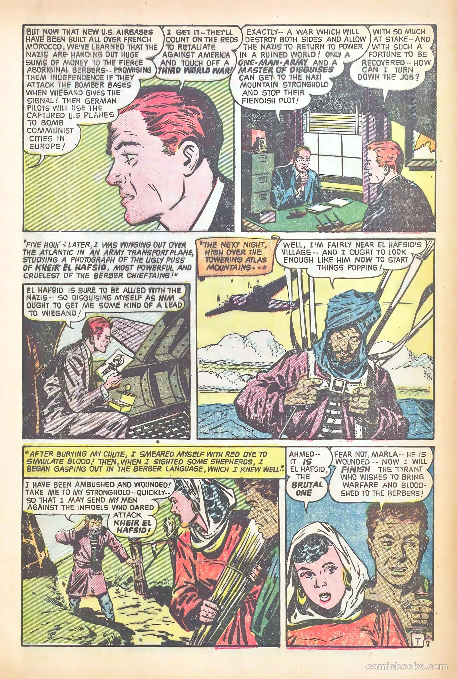 Soldiers of Fortune #8 (1952) — page 14 of 37