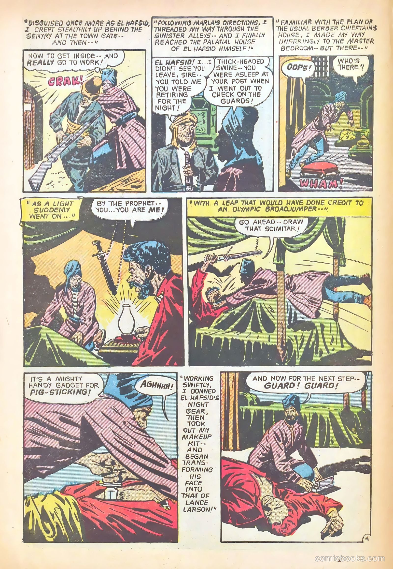 Soldiers of Fortune #8 (1952) — page 16 of 37