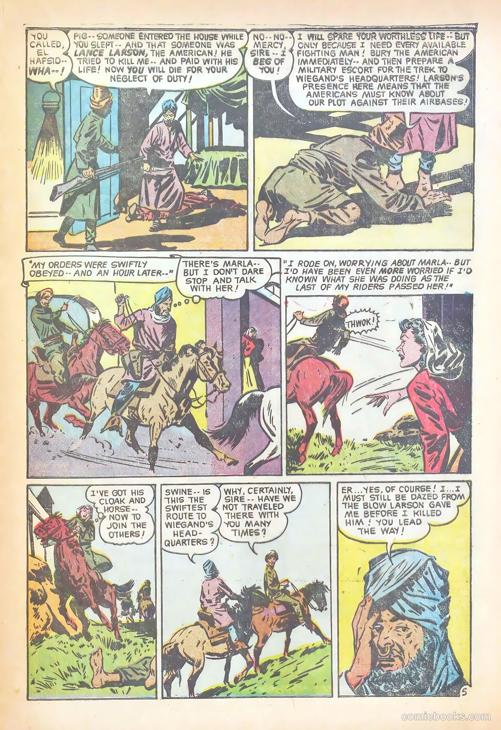 Soldiers of Fortune #8 (1952) — page 17 of 37