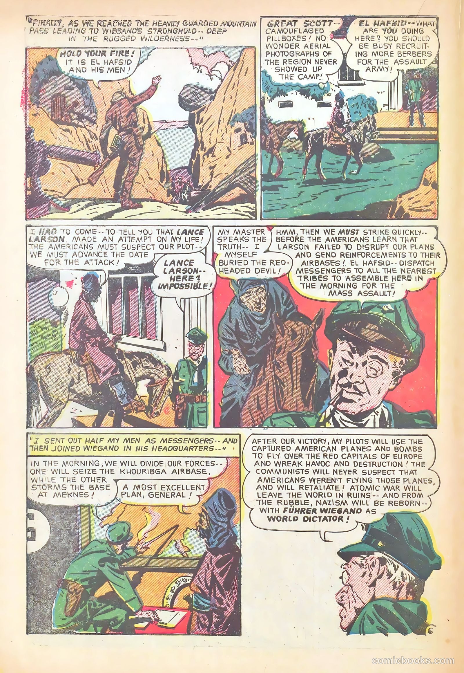 Soldiers of Fortune #8 (1952) — page 18 of 37