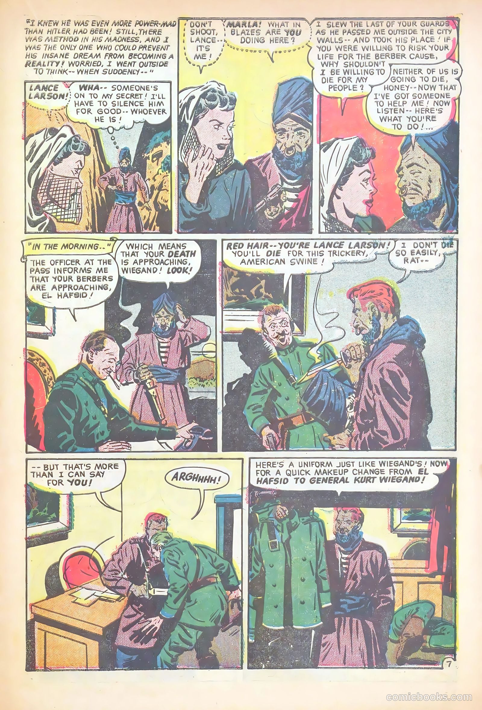 Soldiers of Fortune #8 (1952) — page 19 of 37