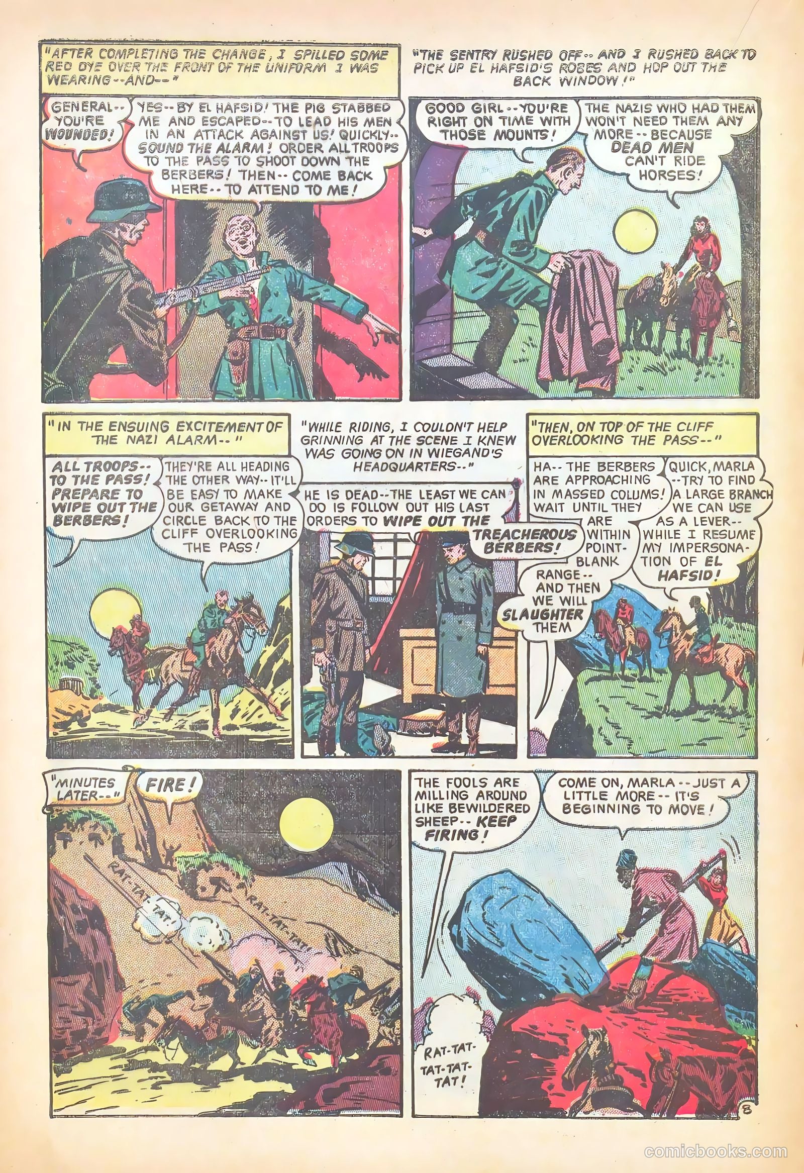 Soldiers of Fortune #8 (1952) — page 20 of 37
