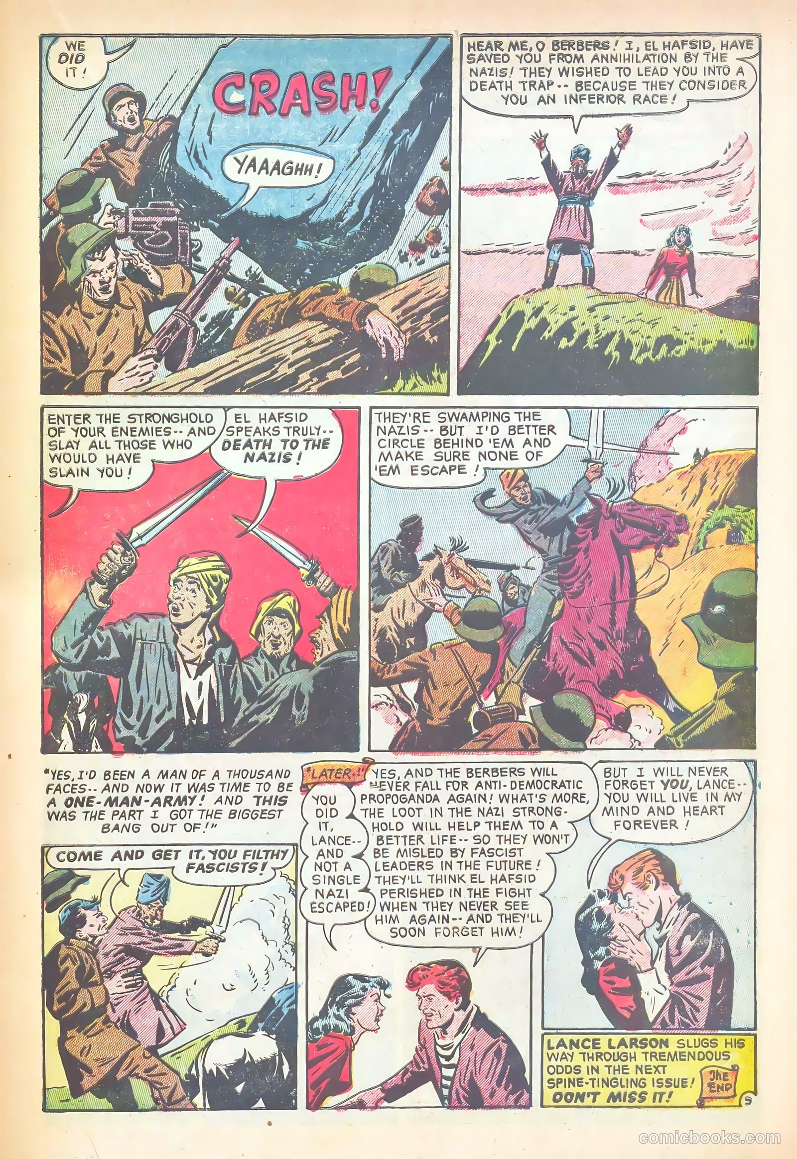 Soldiers of Fortune #8 (1952) — page 21 of 37