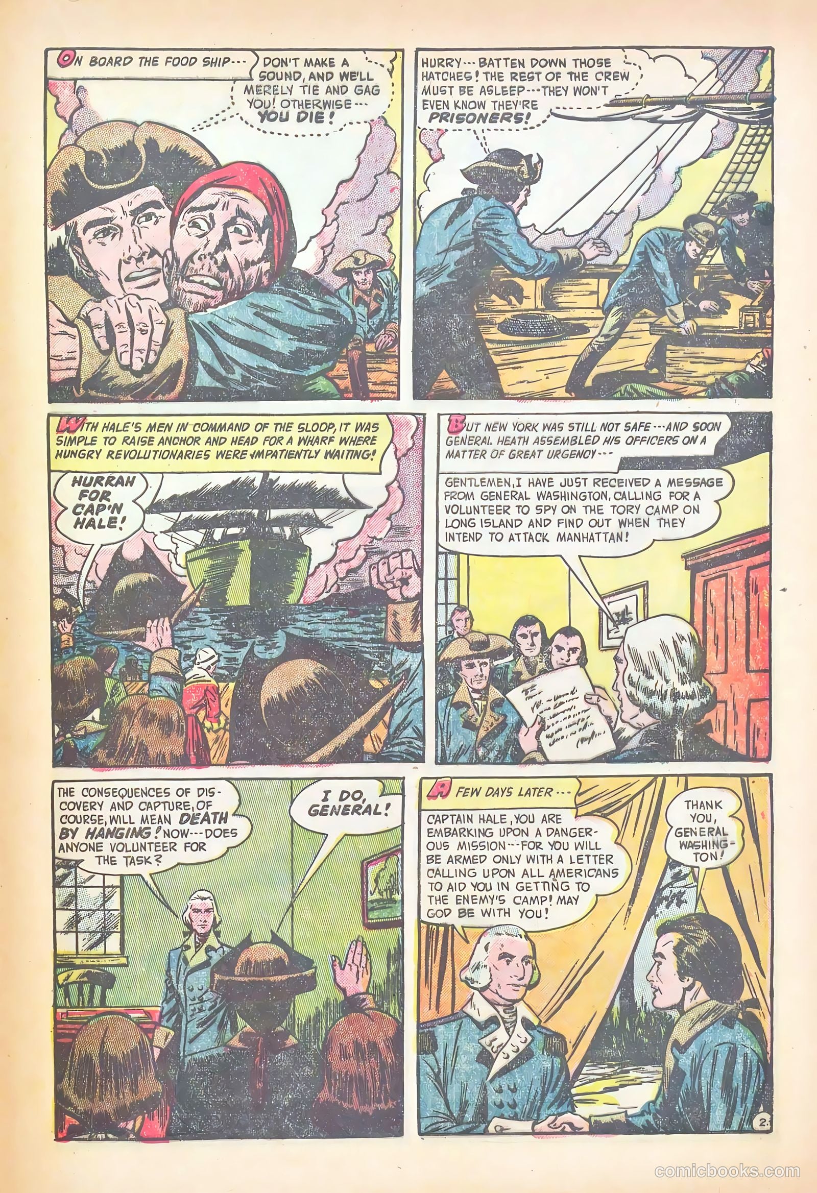 Soldiers of Fortune #8 (1952) — page 23 of 37