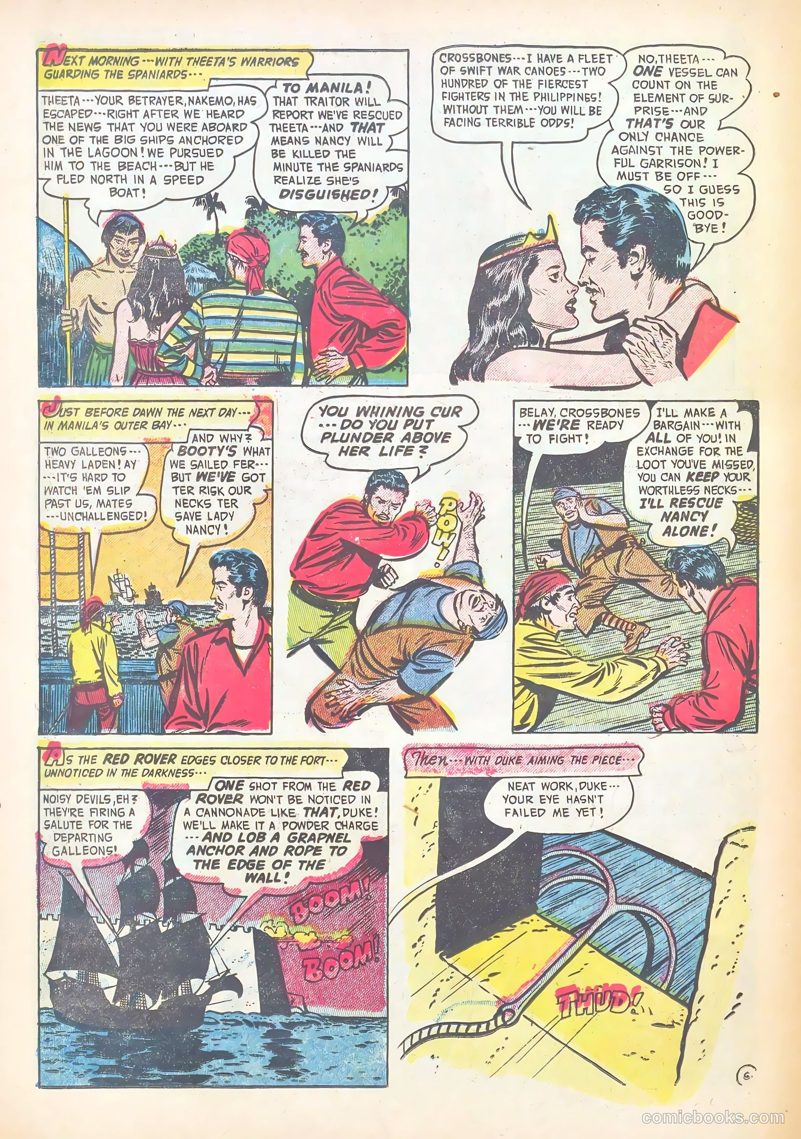Soldiers of Fortune #8 (1952) — page 32 of 37