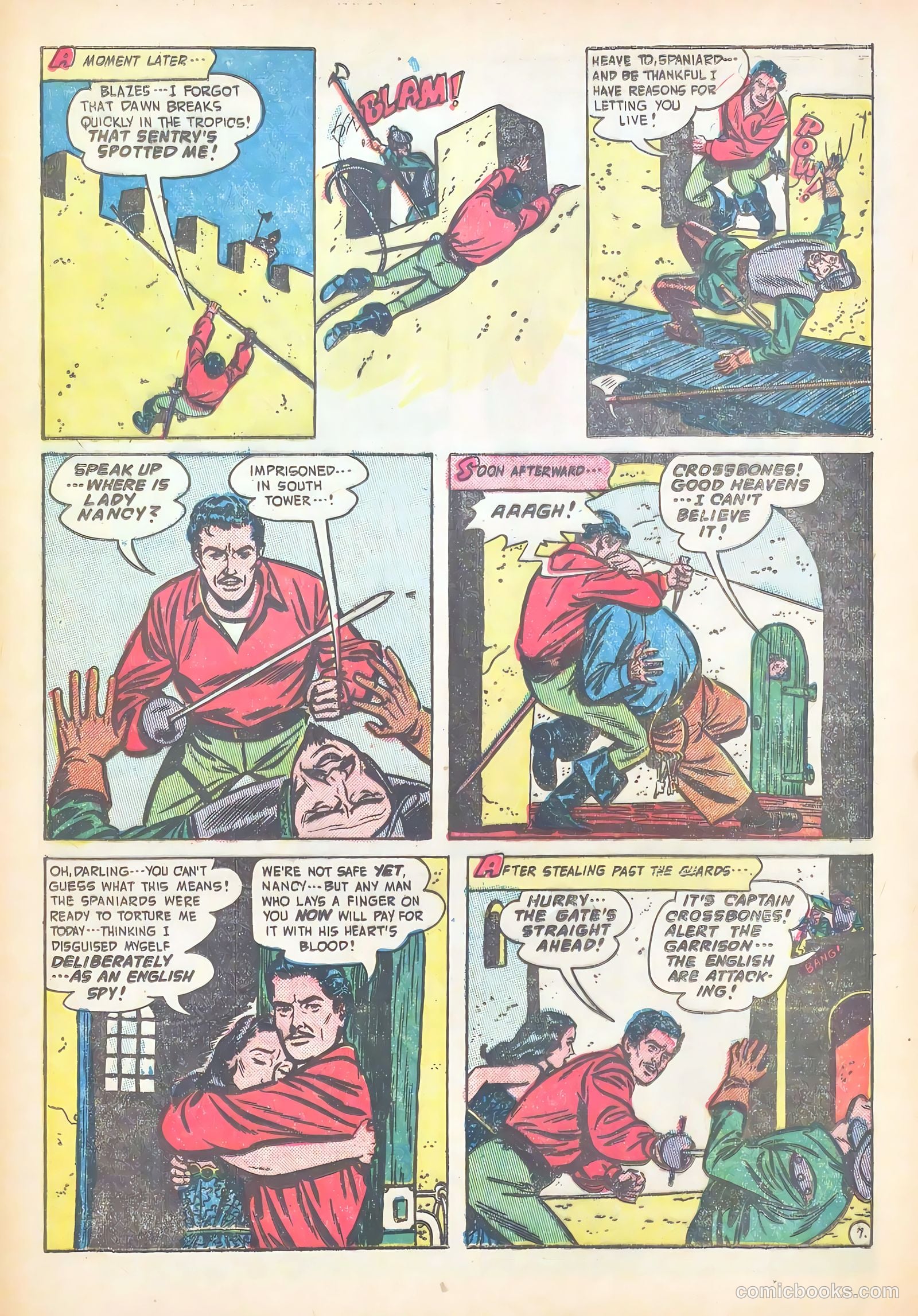 Soldiers of Fortune #8 (1952) — page 33 of 37
