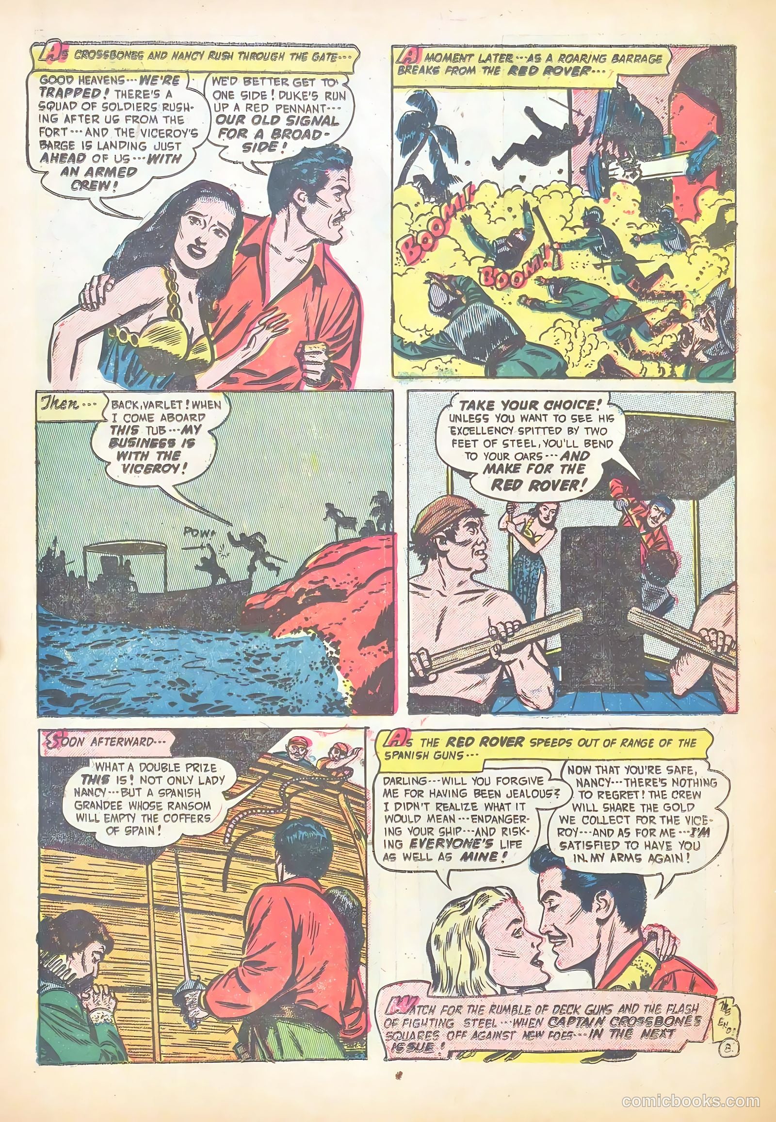 Soldiers of Fortune #8 (1952) — page 34 of 37