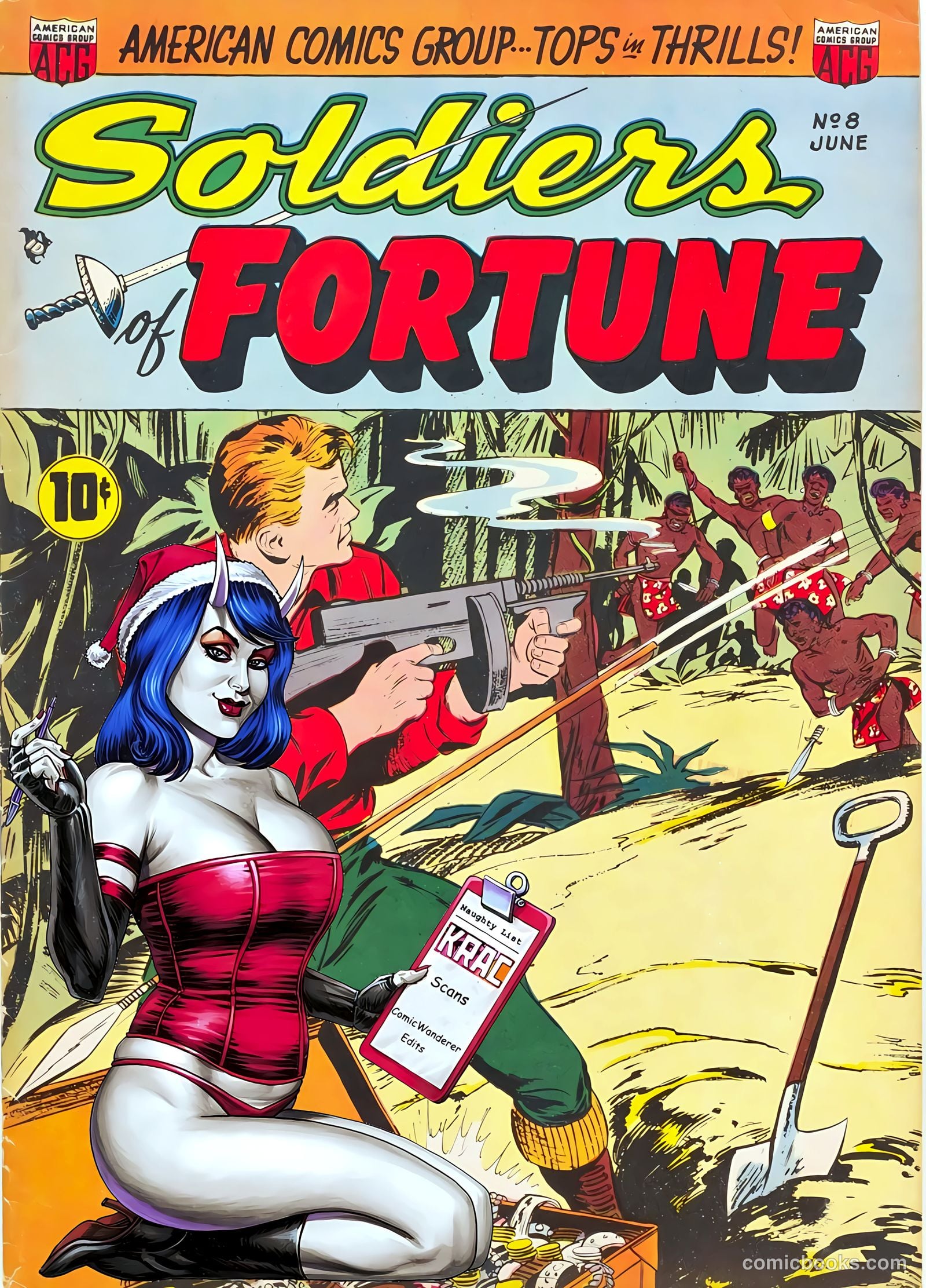 Soldiers of Fortune #8 (1952) — page 37 of 37