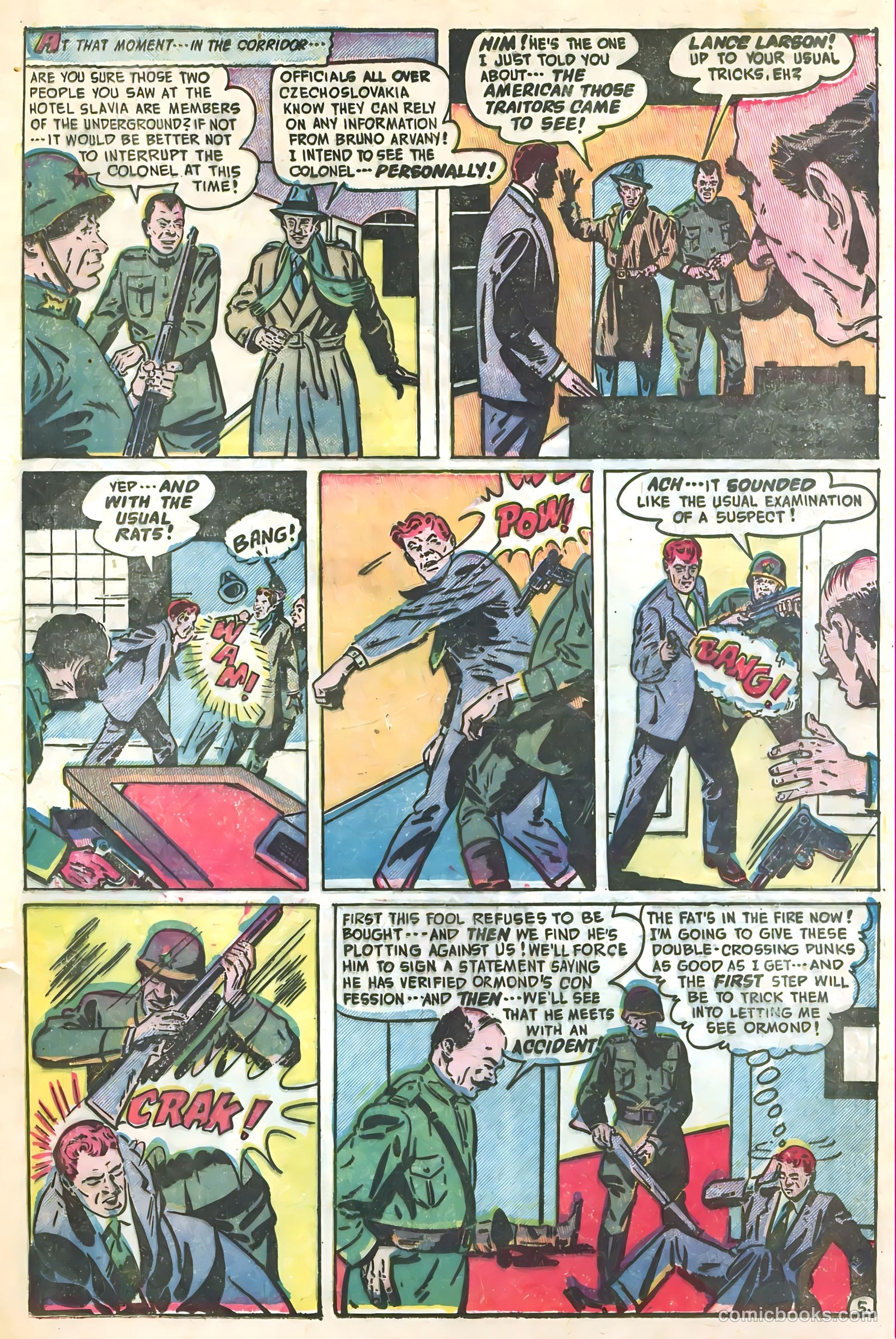 Soldiers of Fortune #9 (1952) — page 7 of 36