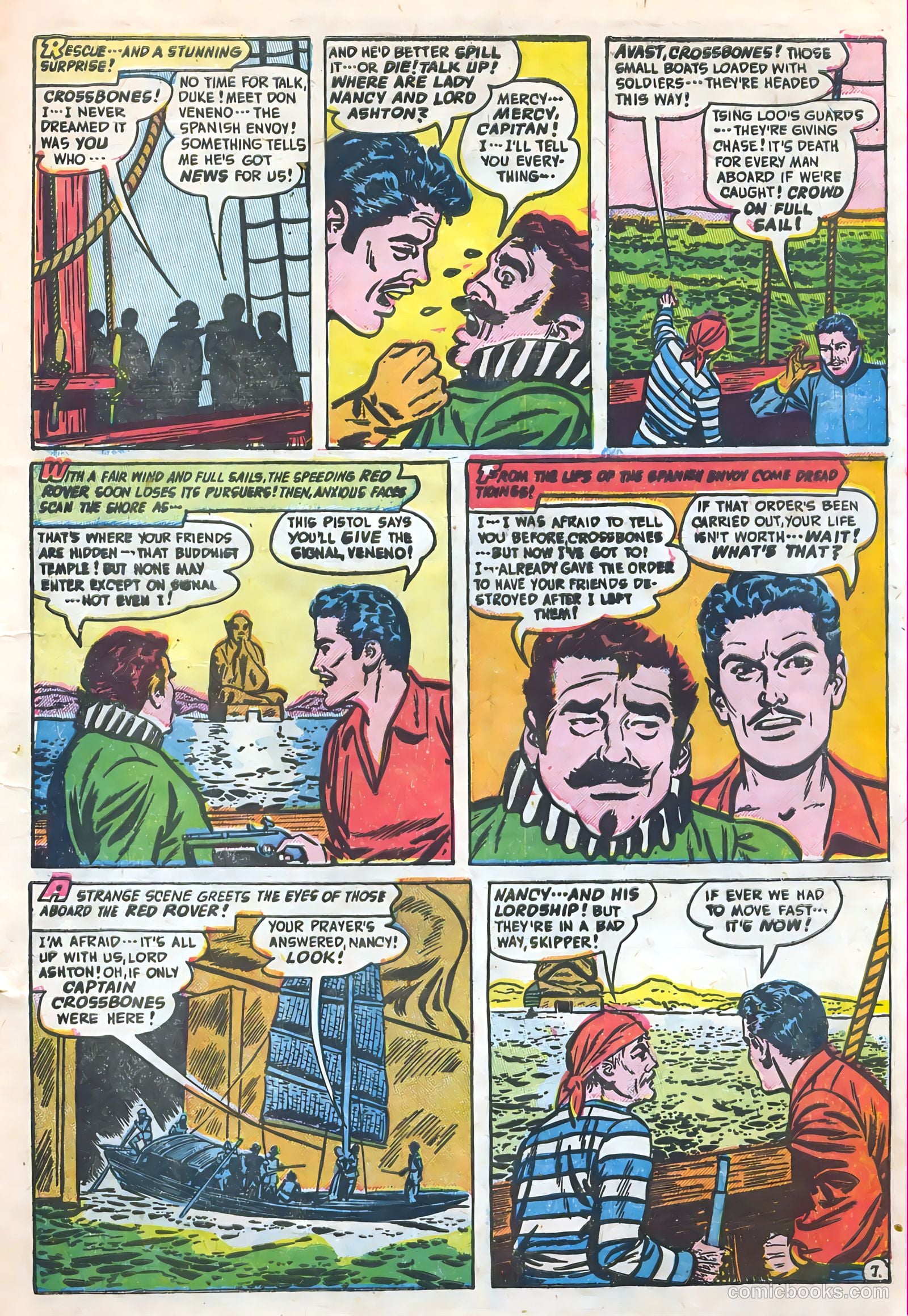 Soldiers of Fortune #9 (1952) — page 21 of 36