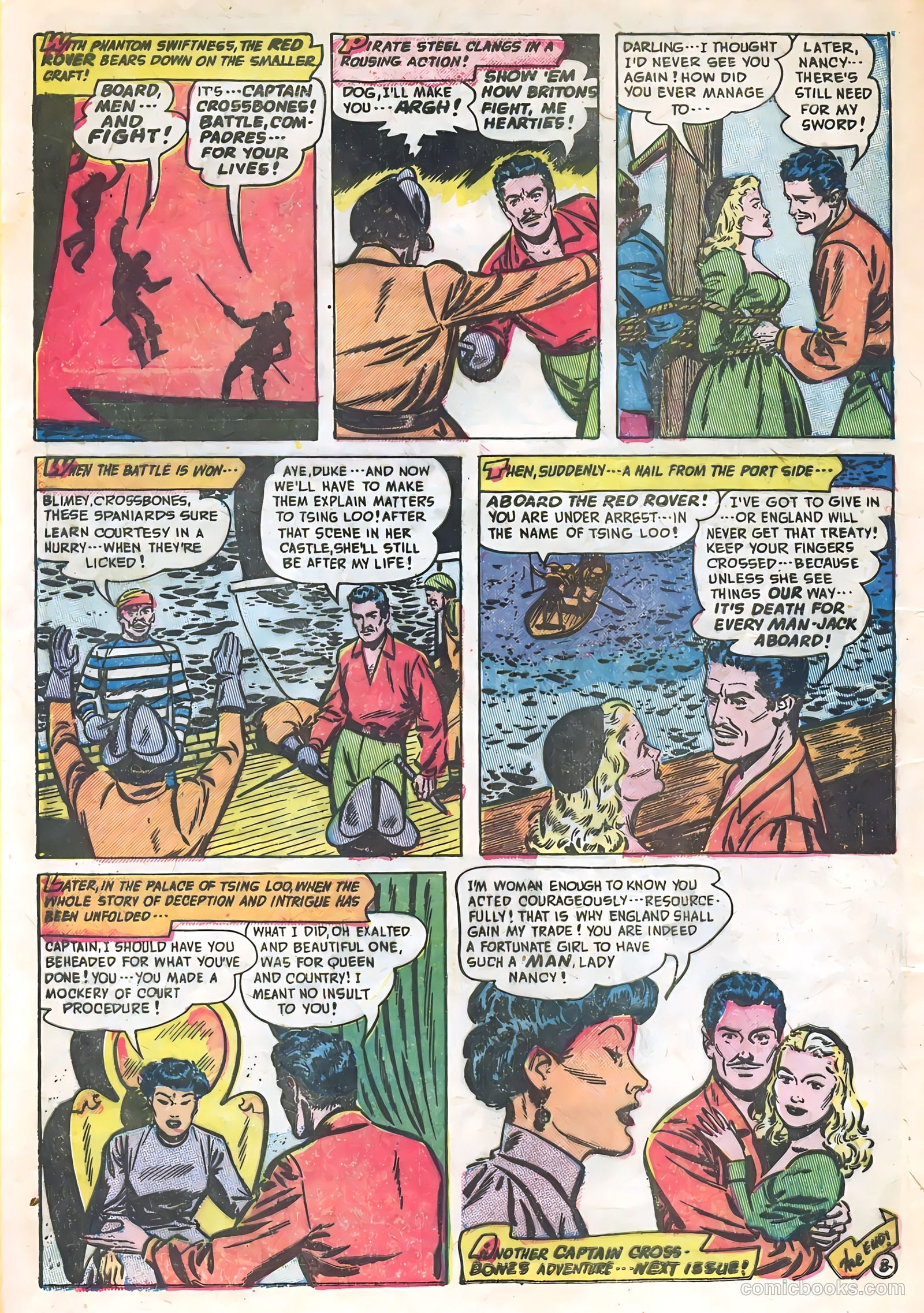 Soldiers of Fortune #9 (1952) — page 22 of 36