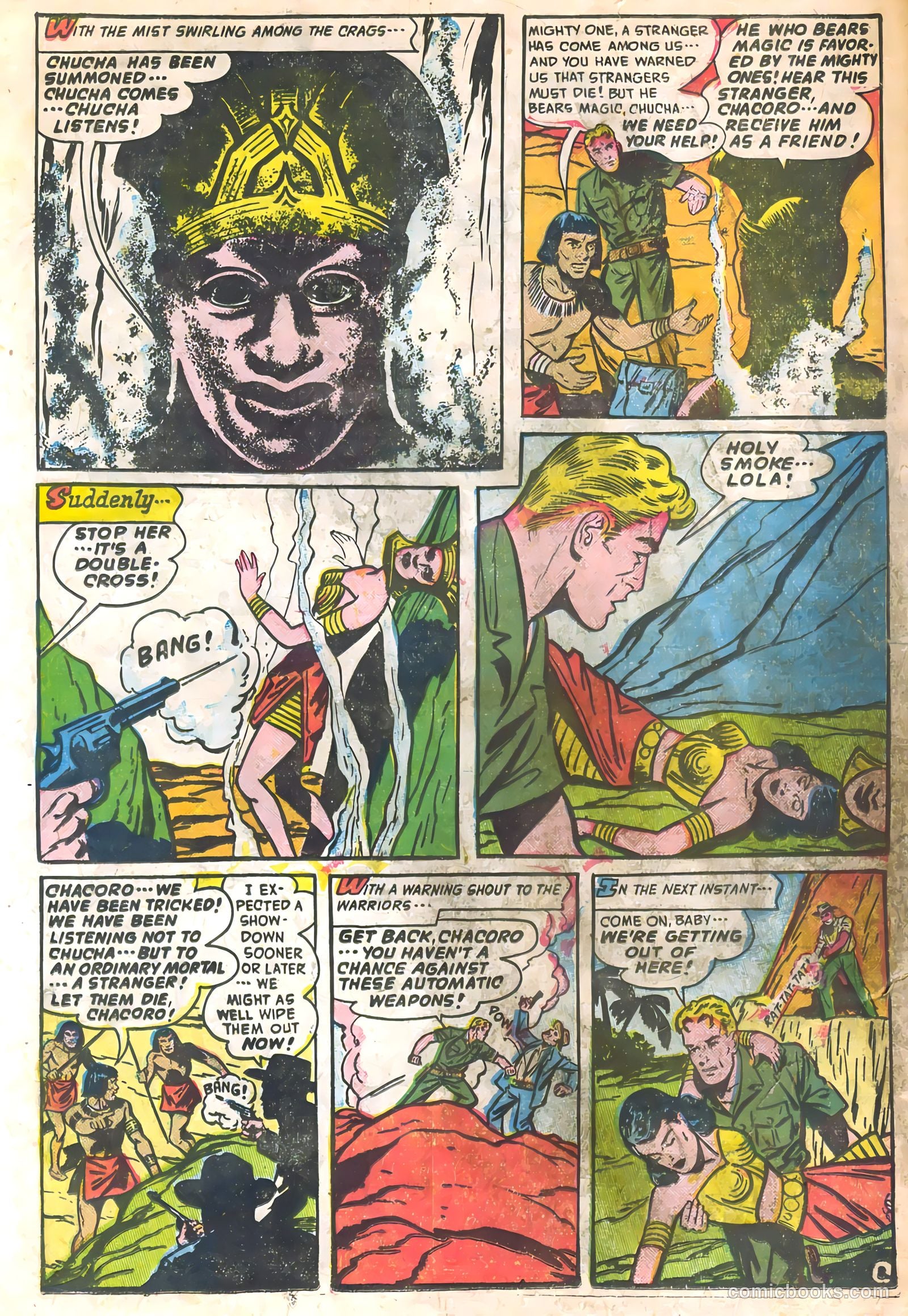 Soldiers of Fortune #9 (1952) — page 32 of 36