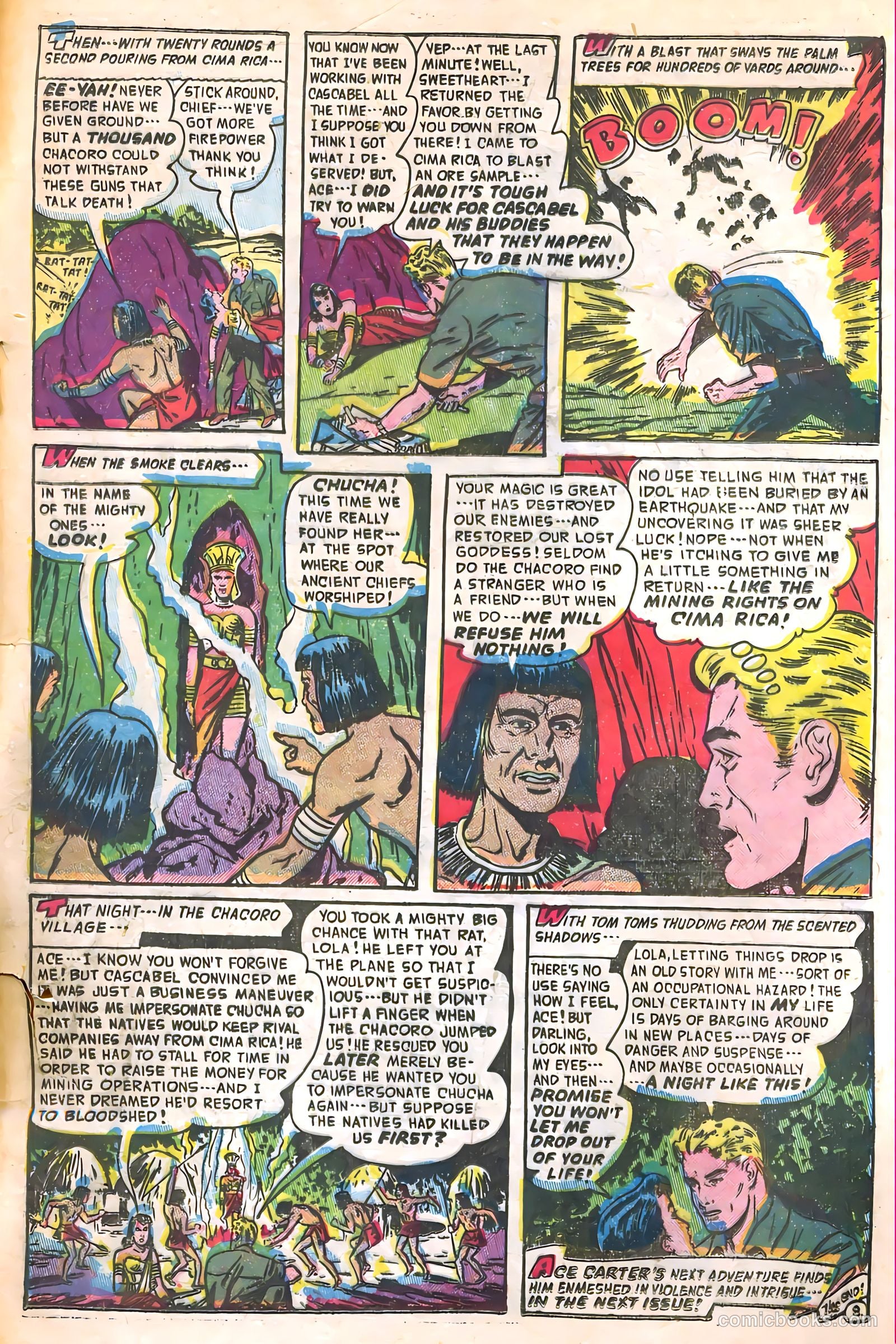 Soldiers of Fortune #9 (1952) — page 33 of 36