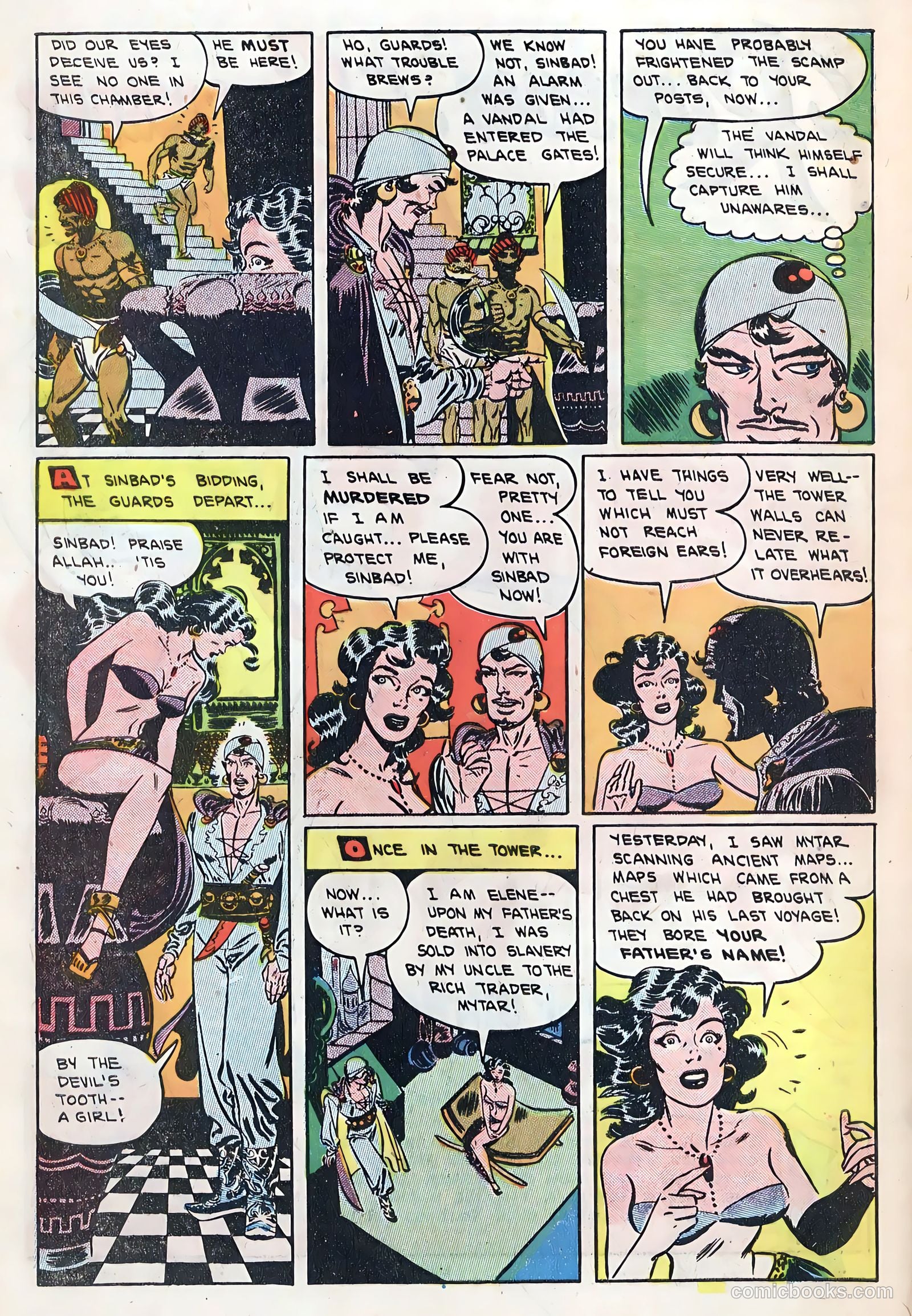 Son of Sinbad #1 (1950) — page 4 of 36