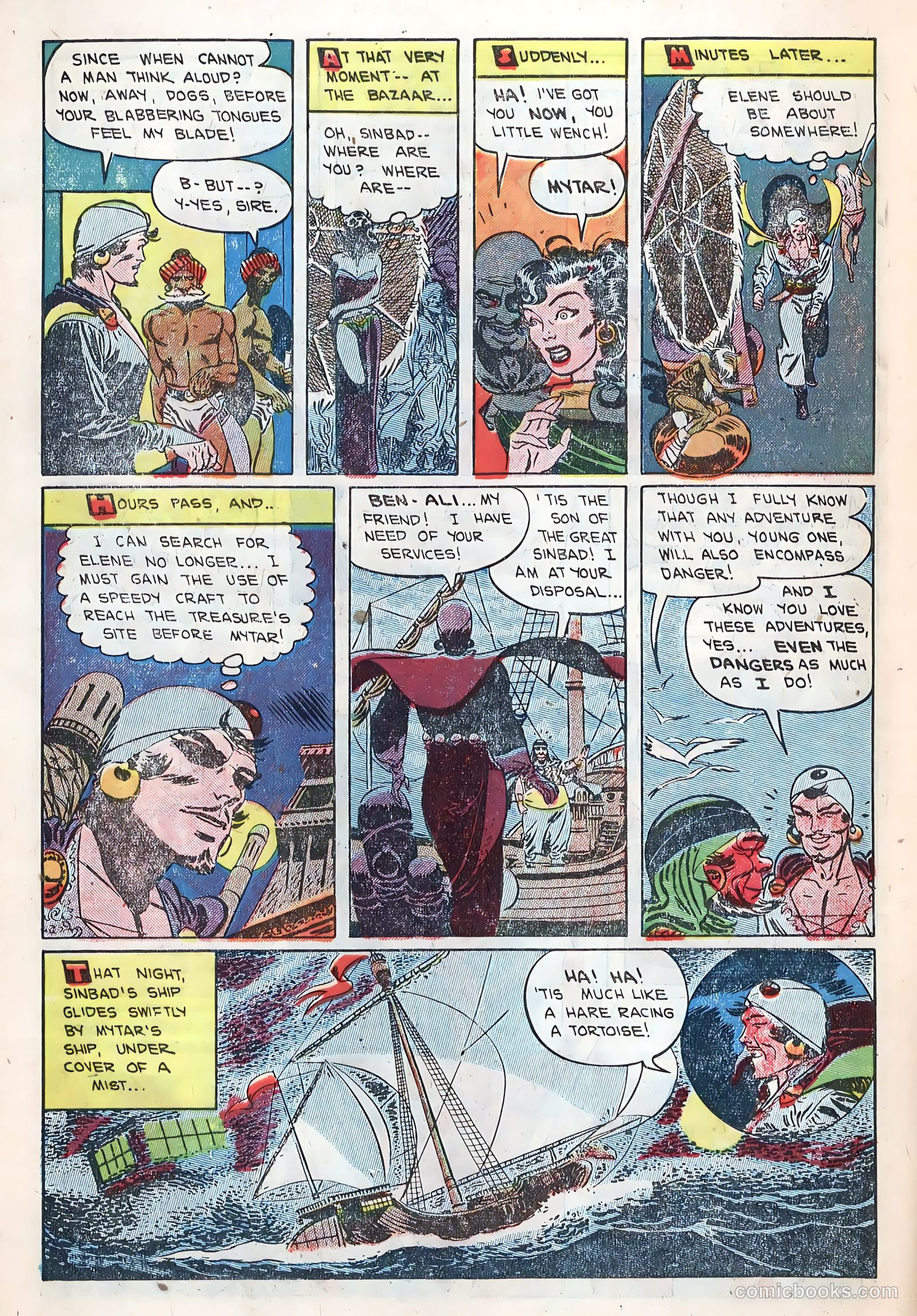 Son of Sinbad #1 (1950) — page 6 of 36