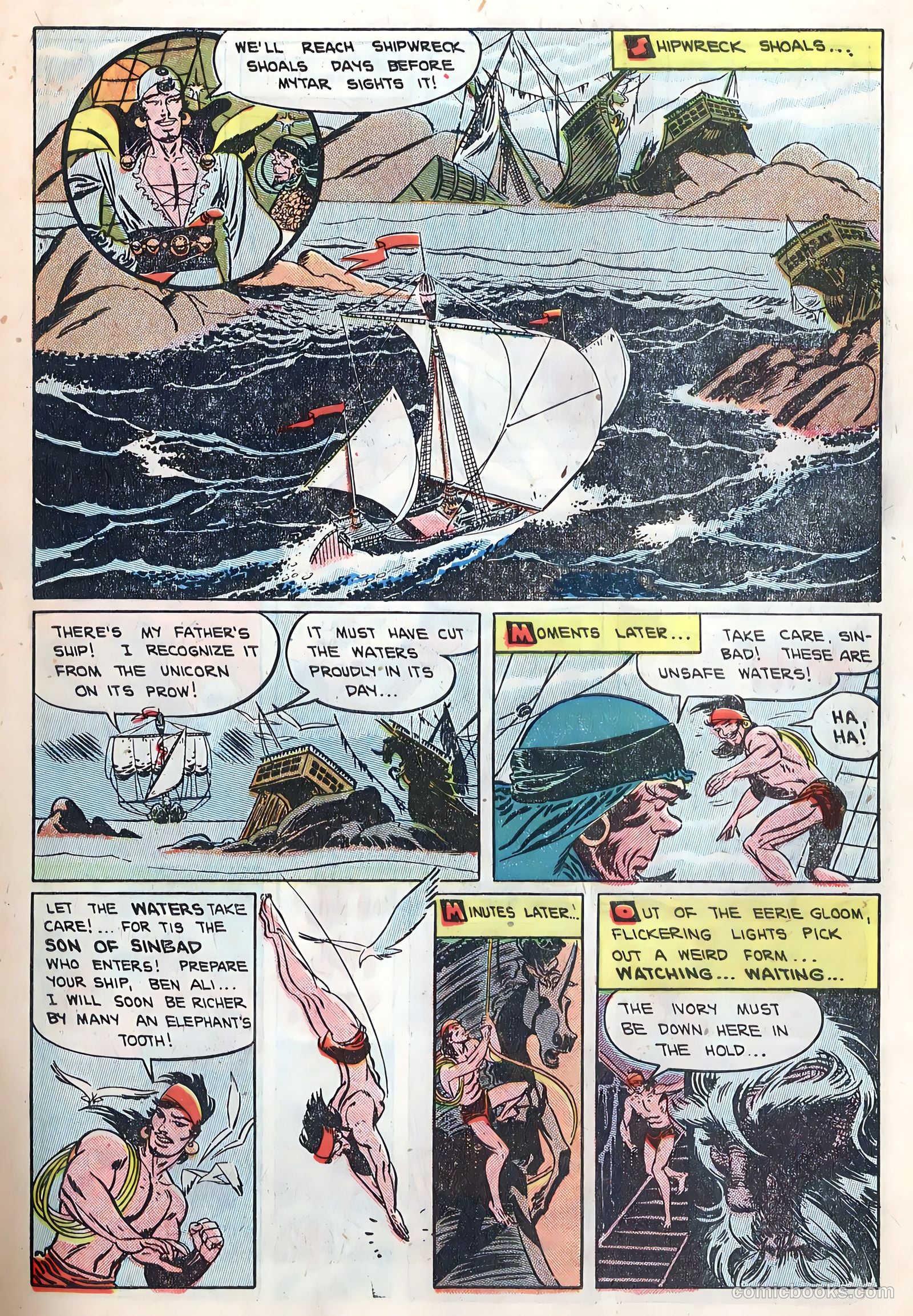 Son of Sinbad #1 (1950) — page 7 of 36