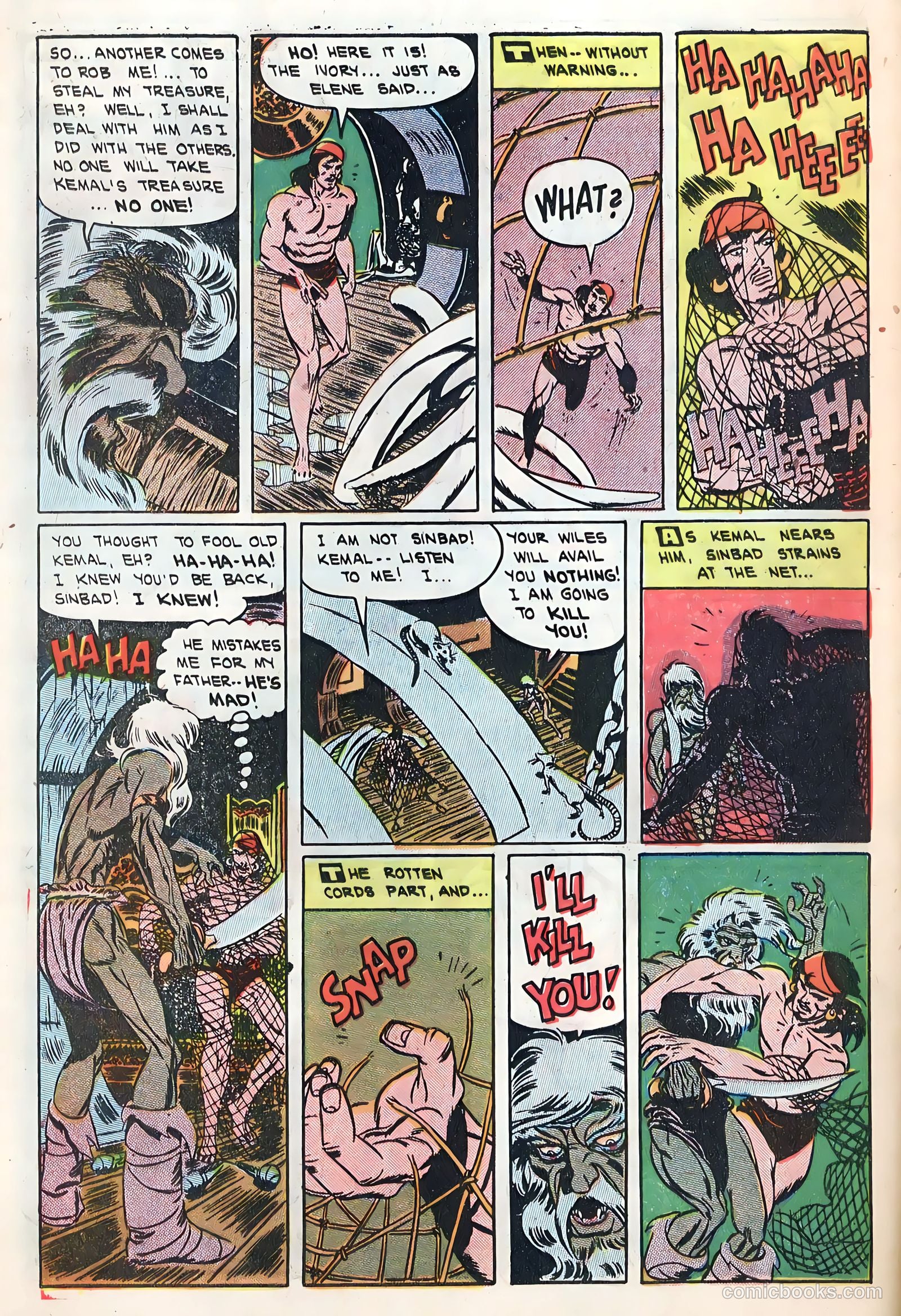 Son of Sinbad #1 (1950) — page 8 of 36