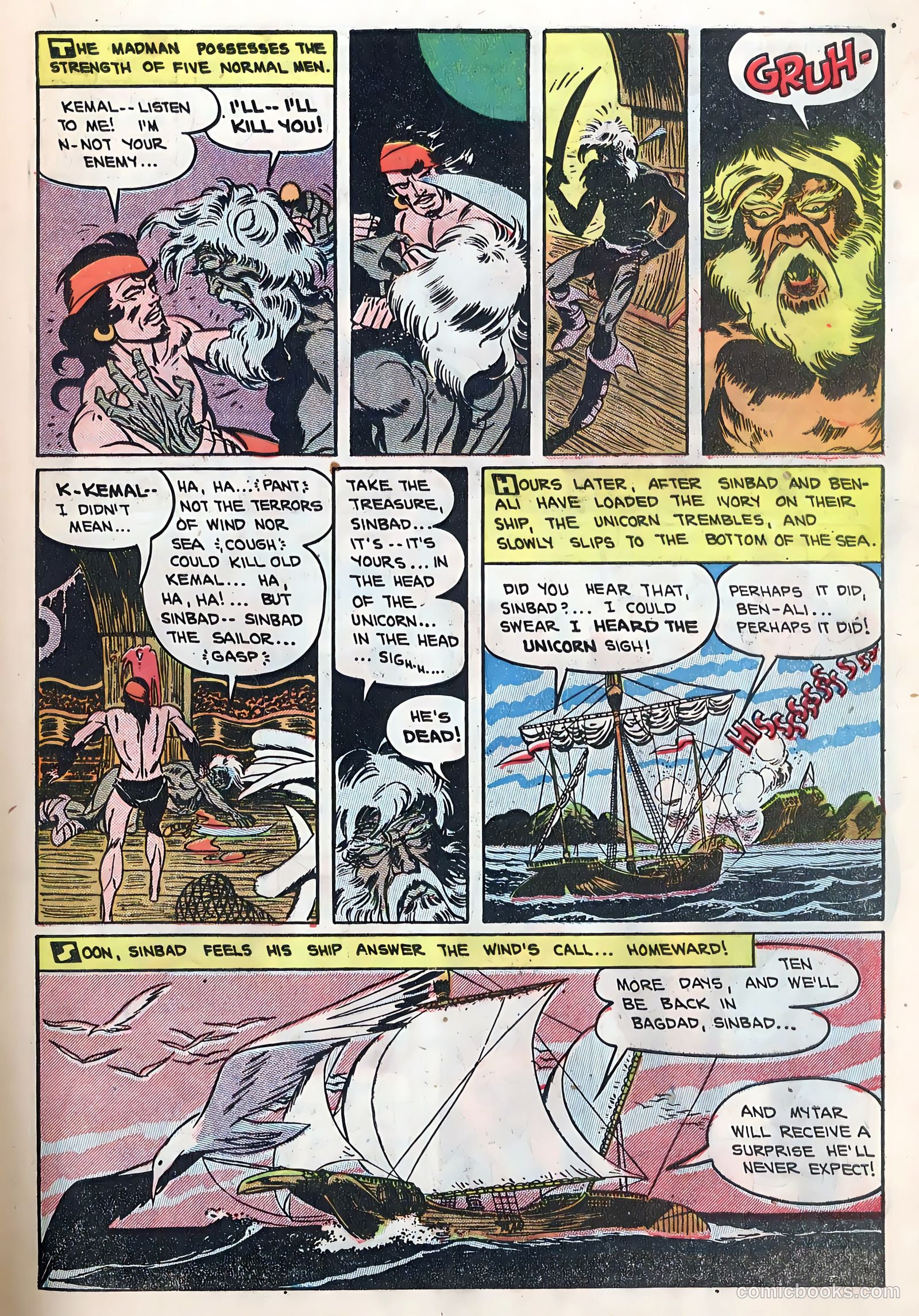 Son of Sinbad #1 (1950) — page 9 of 36