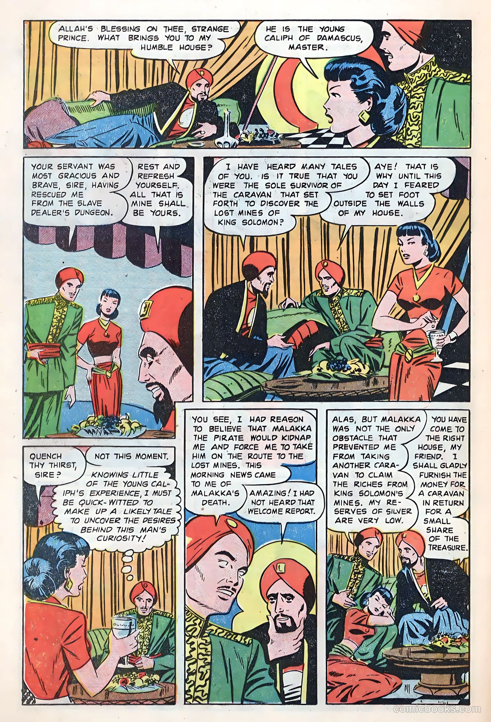 Son of Sinbad #1 (1950) — page 16 of 36