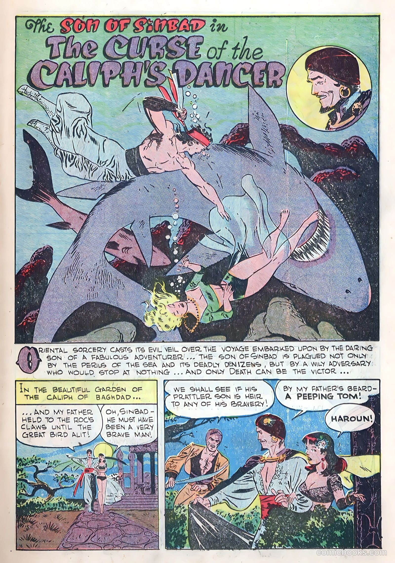 Son of Sinbad #1 (1950) — page 19 of 36