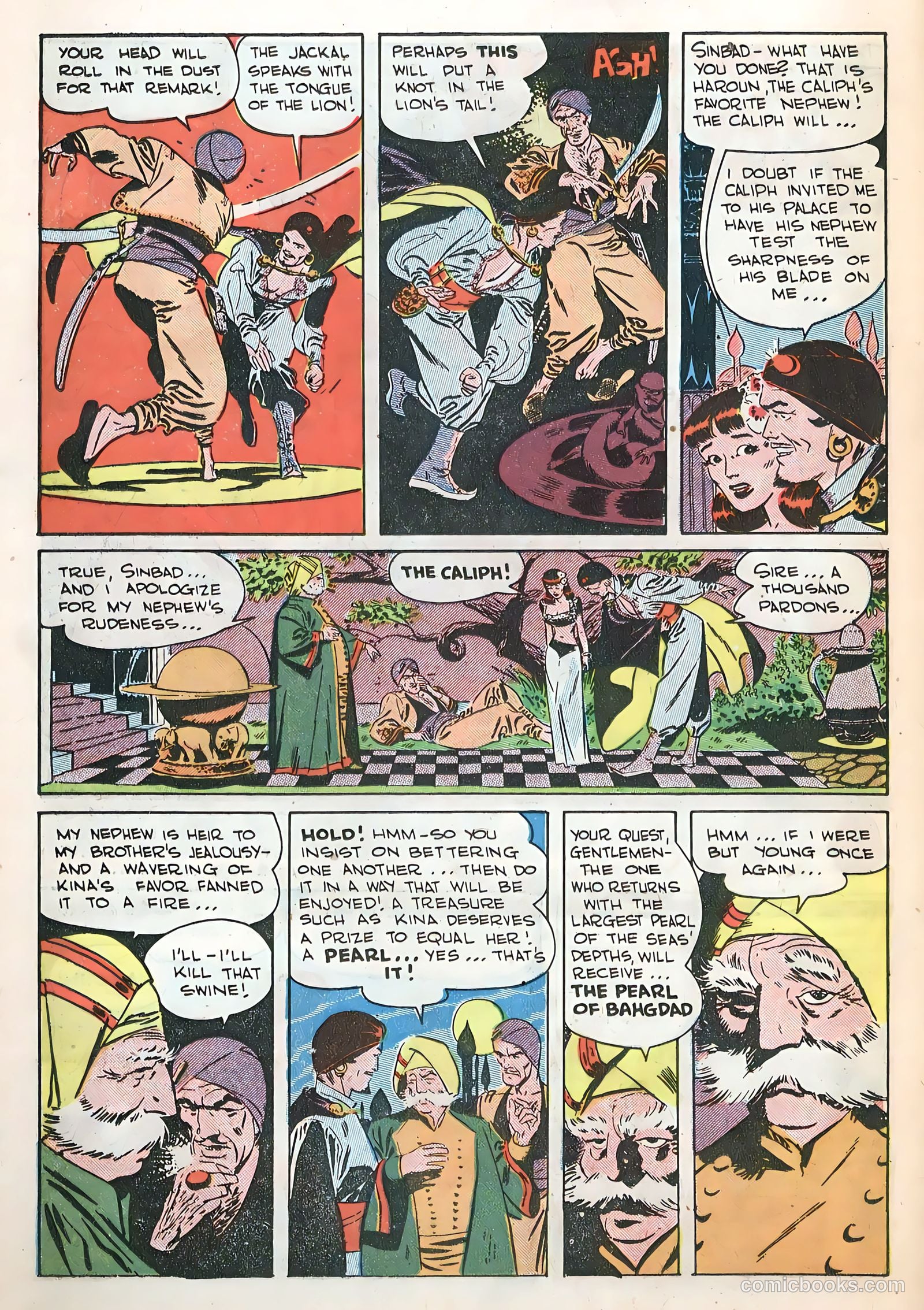 Son of Sinbad #1 (1950) — page 20 of 36