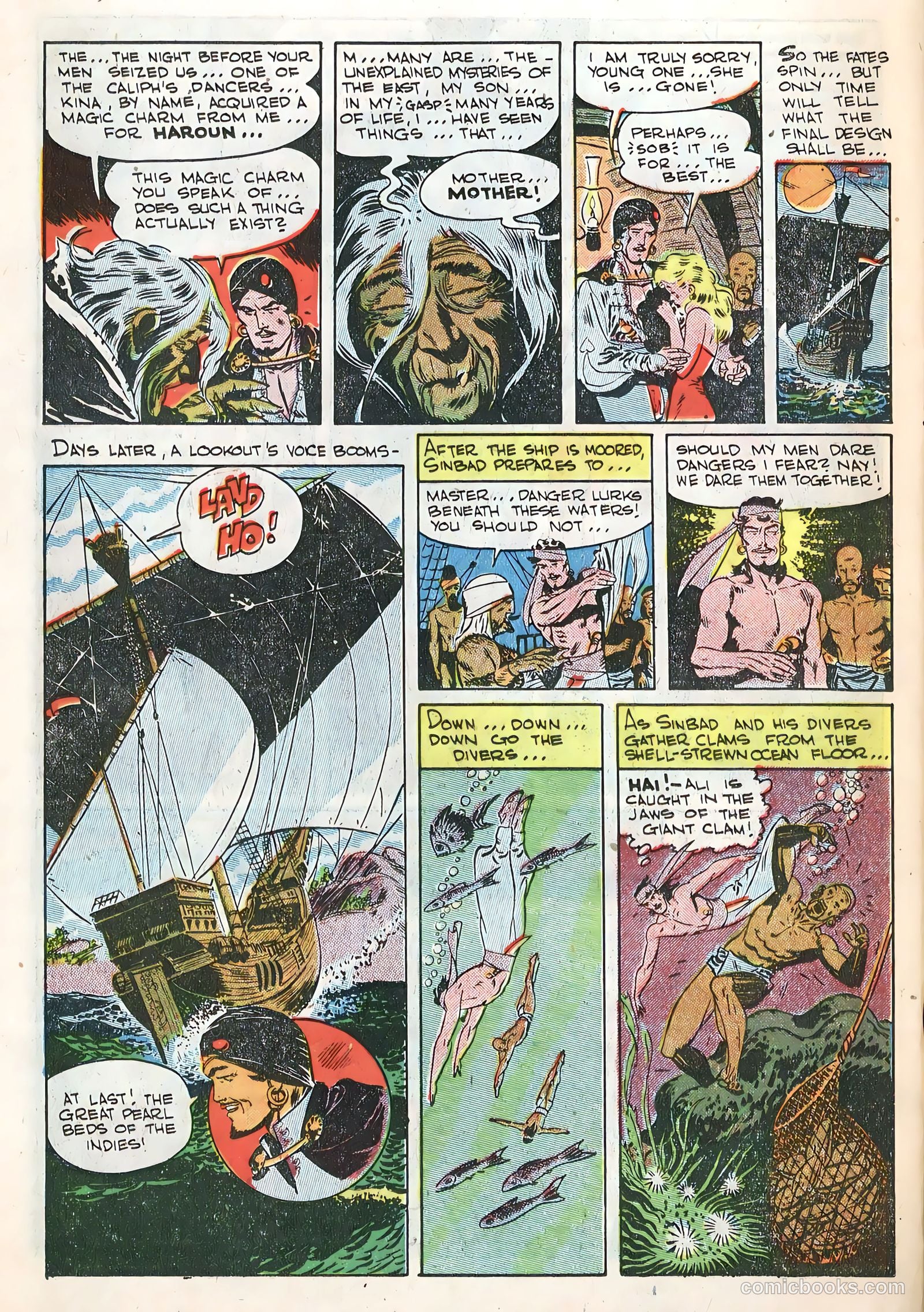 Son of Sinbad #1 (1950) — page 22 of 36