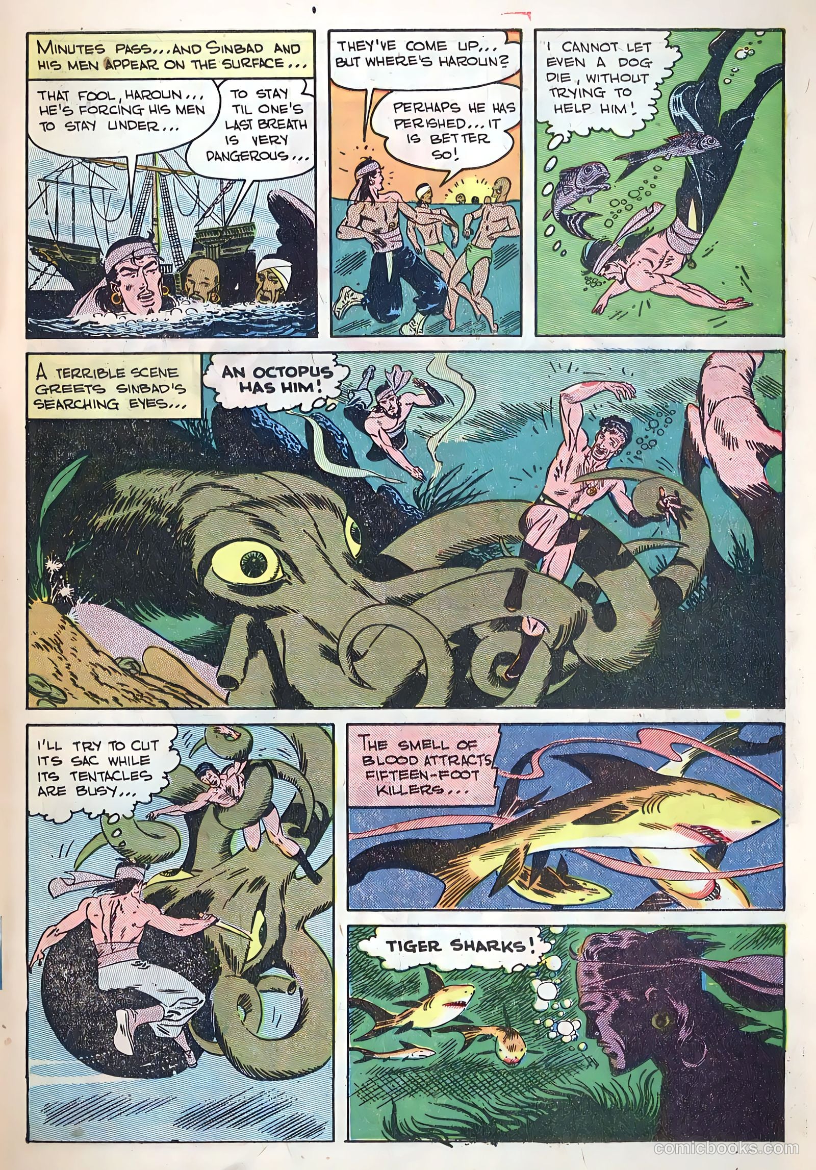 Son of Sinbad #1 (1950) — page 25 of 36
