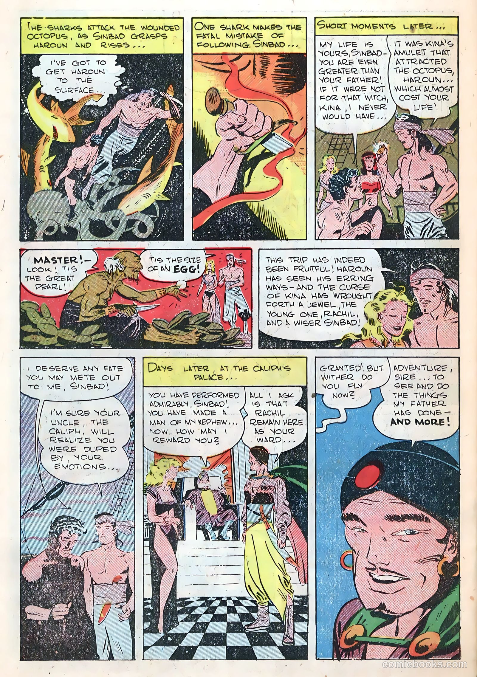 Son of Sinbad #1 (1950) — page 26 of 36