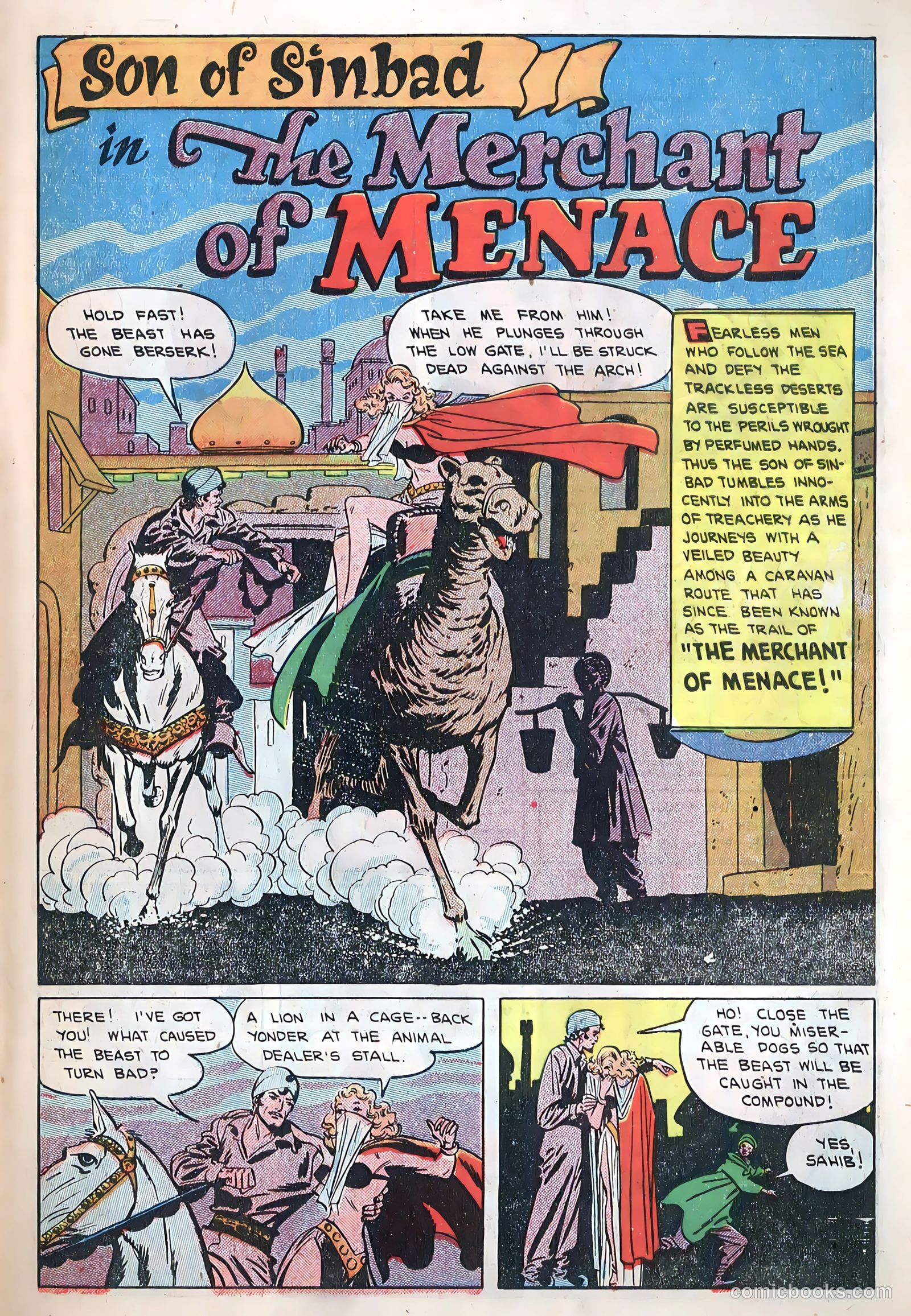 Son of Sinbad #1 (1950) — page 27 of 36