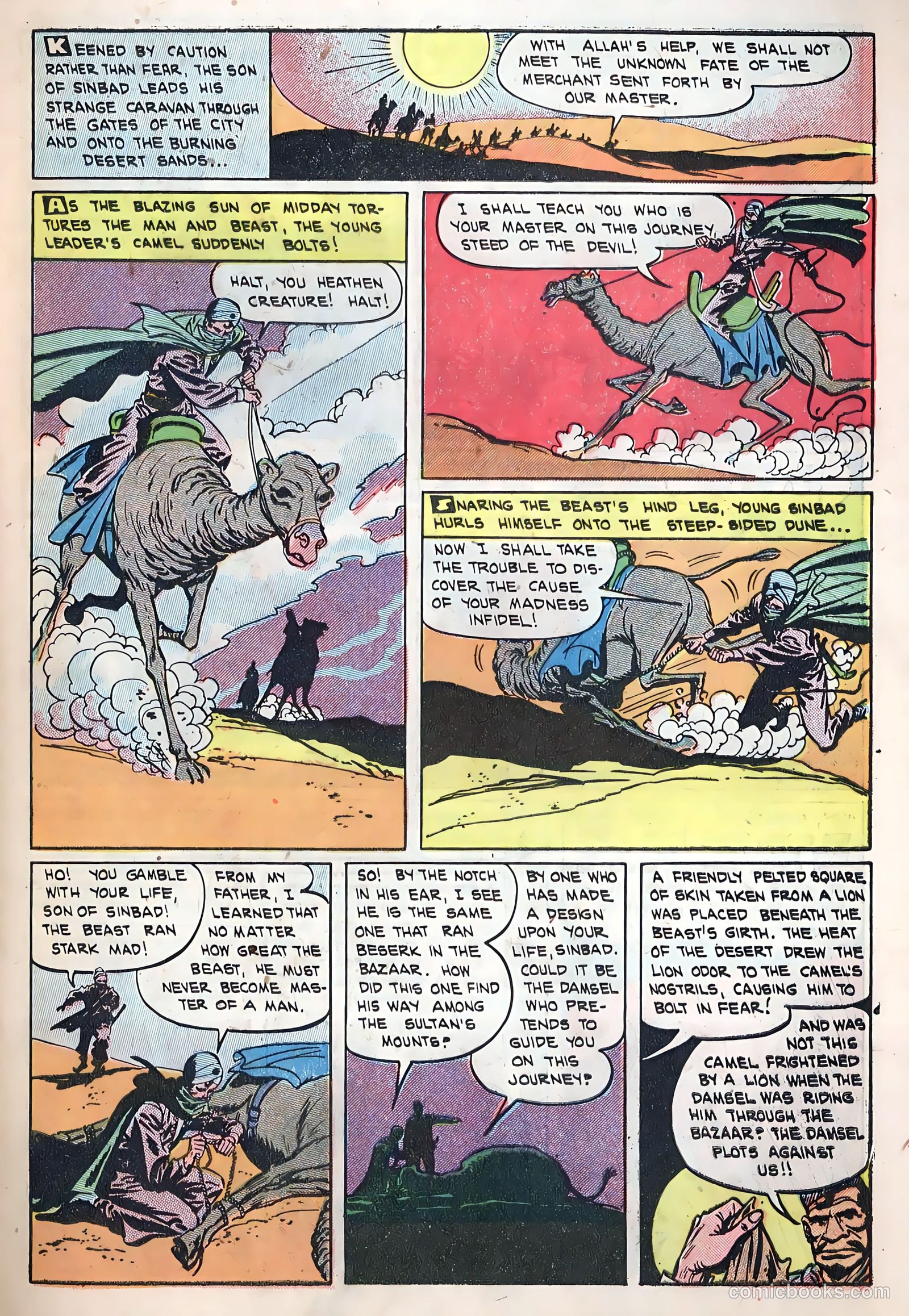 Son of Sinbad #1 (1950) — page 29 of 36