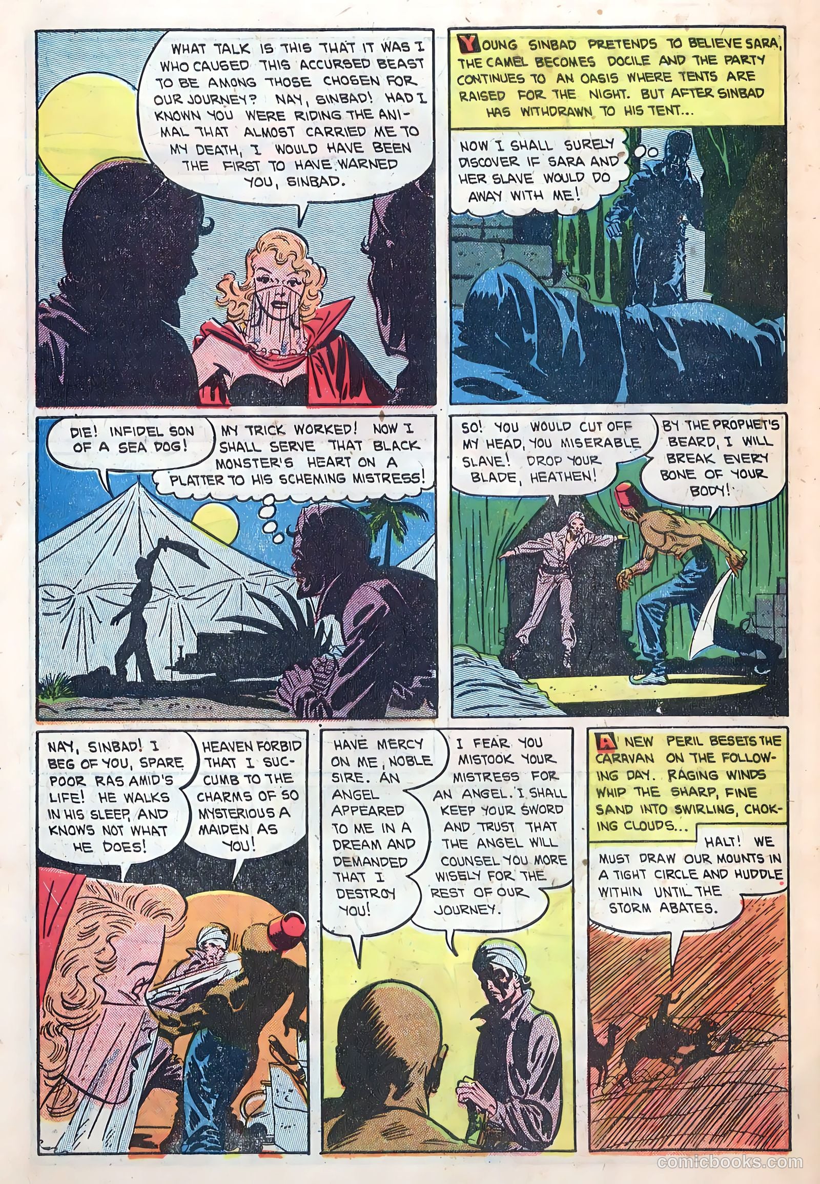 Son of Sinbad #1 (1950) — page 30 of 36