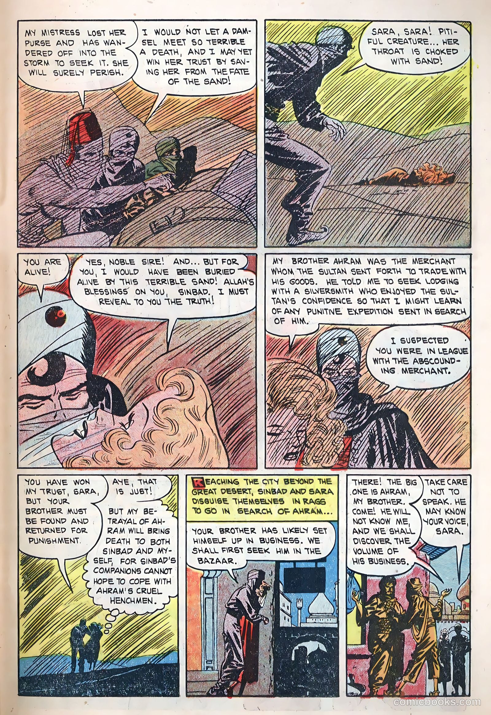 Son of Sinbad #1 (1950) — page 31 of 36
