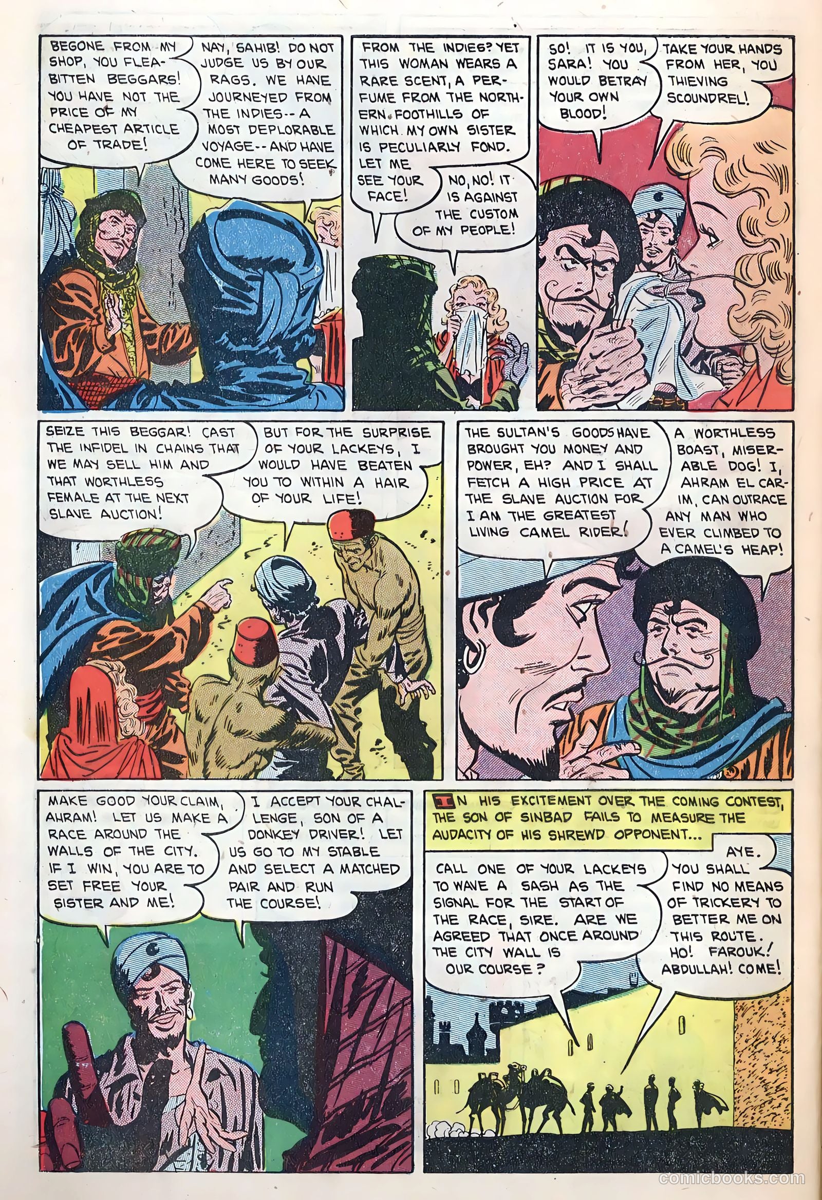Son of Sinbad #1 (1950) — page 32 of 36