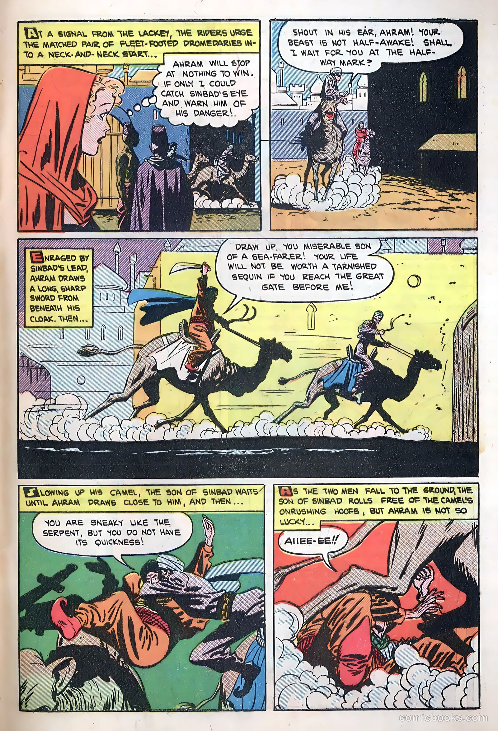 Son of Sinbad #1 (1950) — page 33 of 36
