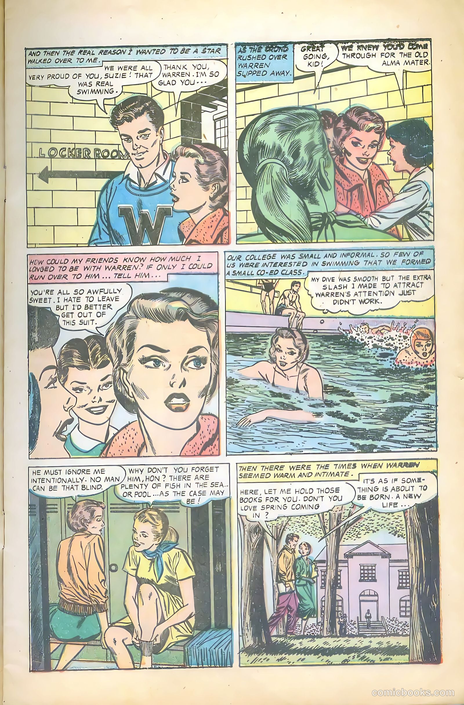 Sorority Secrets #1 (1954) — page 9 of 36