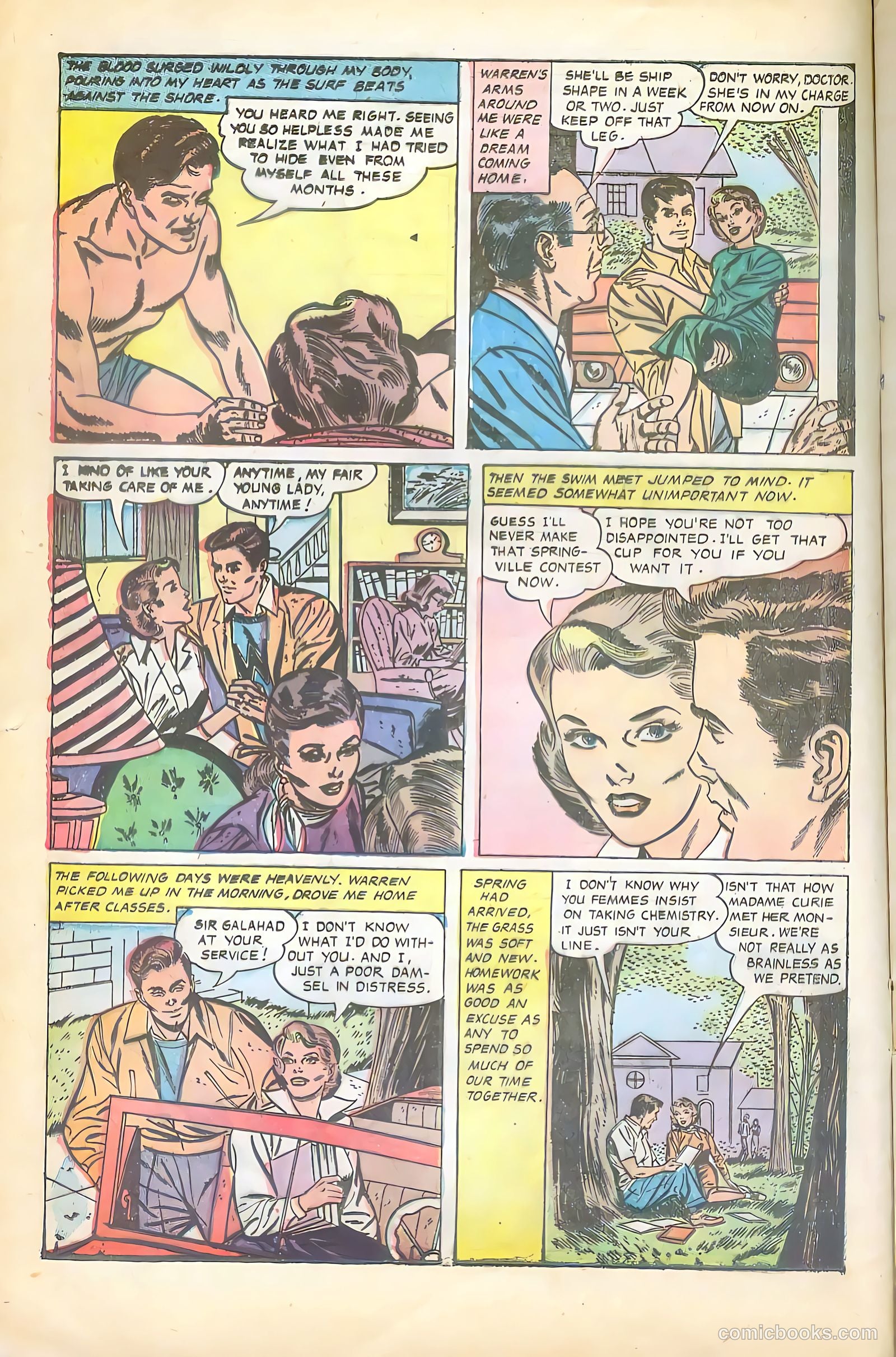 Sorority Secrets #1 (1954) — page 12 of 36