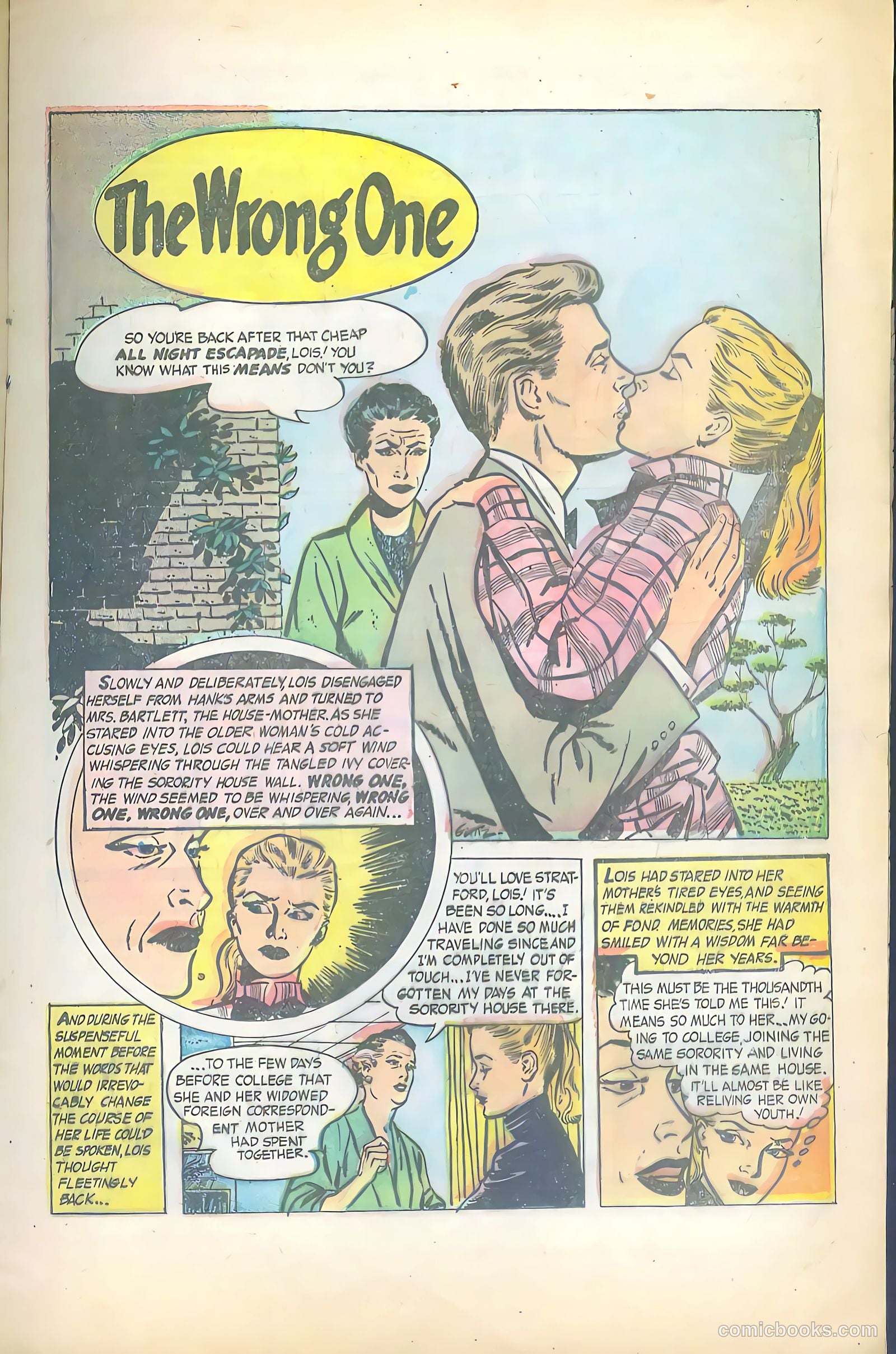 Sorority Secrets #1 (1954) — page 15 of 36
