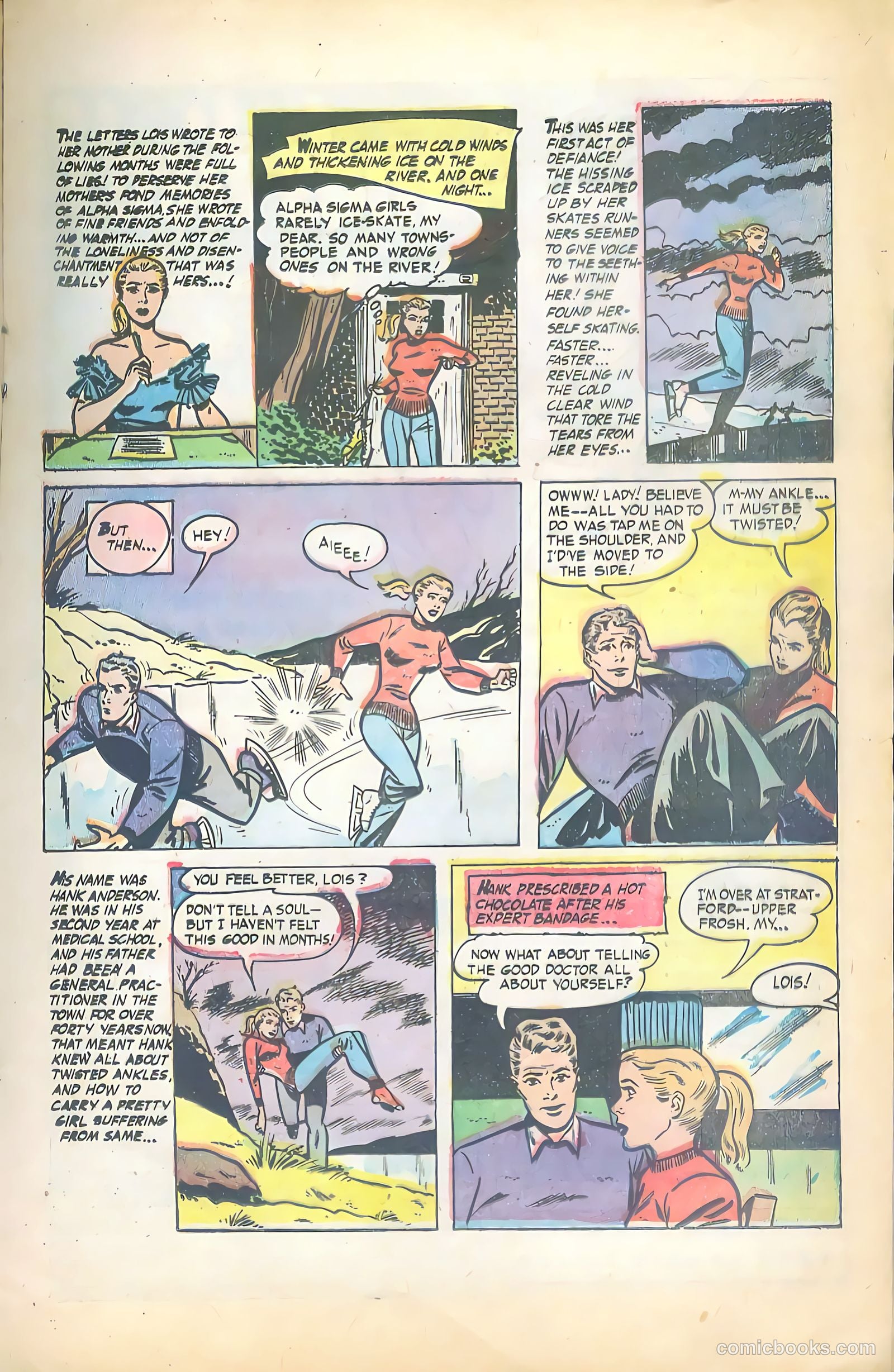 Sorority Secrets #1 (1954) — page 17 of 36